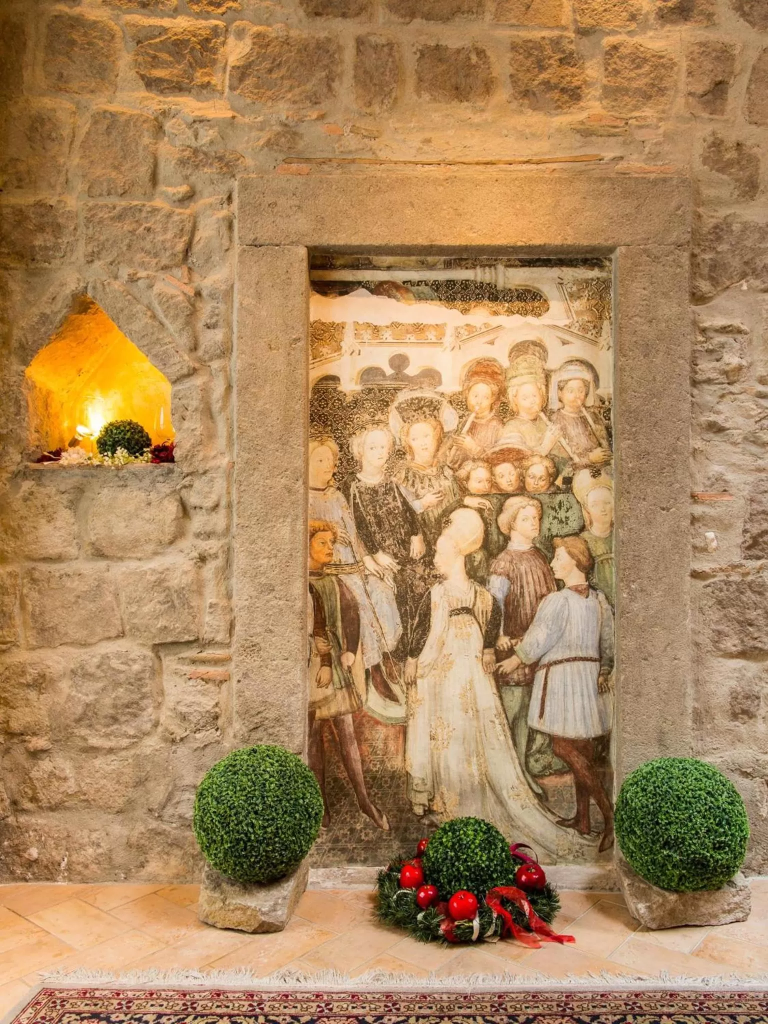 Lobby or reception in Medieval House