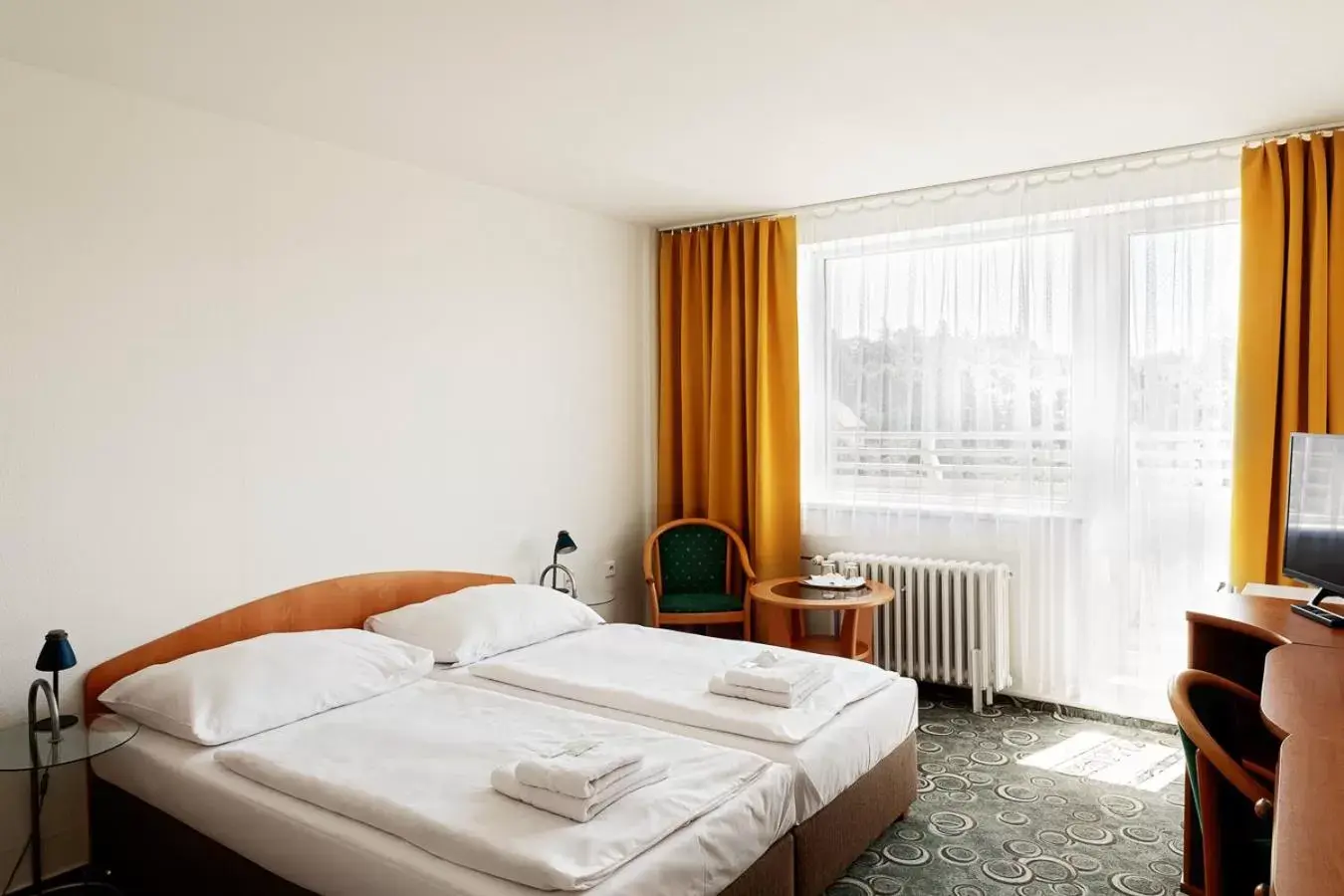 Economy Double or Twin Room in Hotel Slezan Economy Double or Twin Room in Hotel Slezan