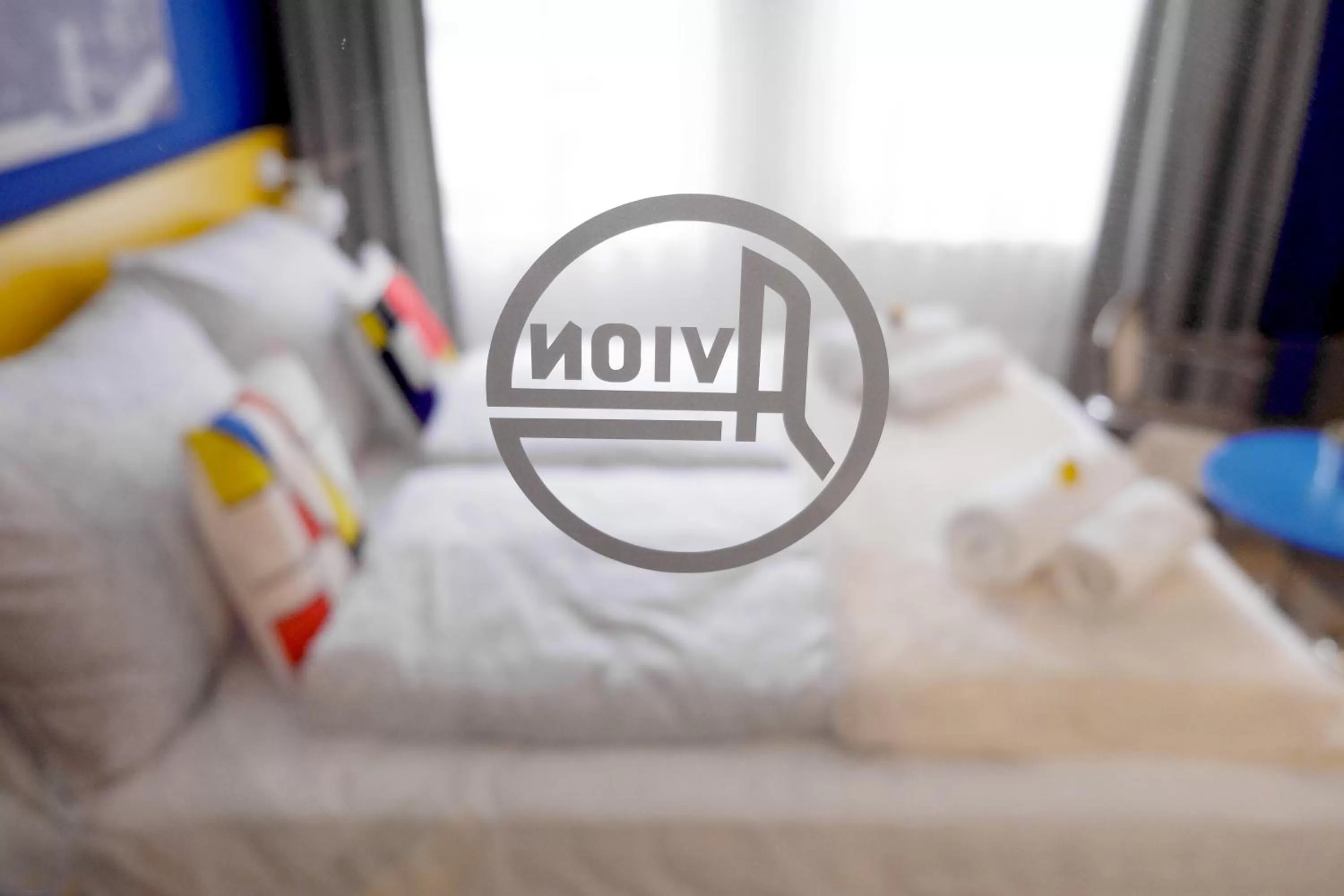 Bed in Hotel Avion - National Cultural Monument - ICONIC HOUSES ORG