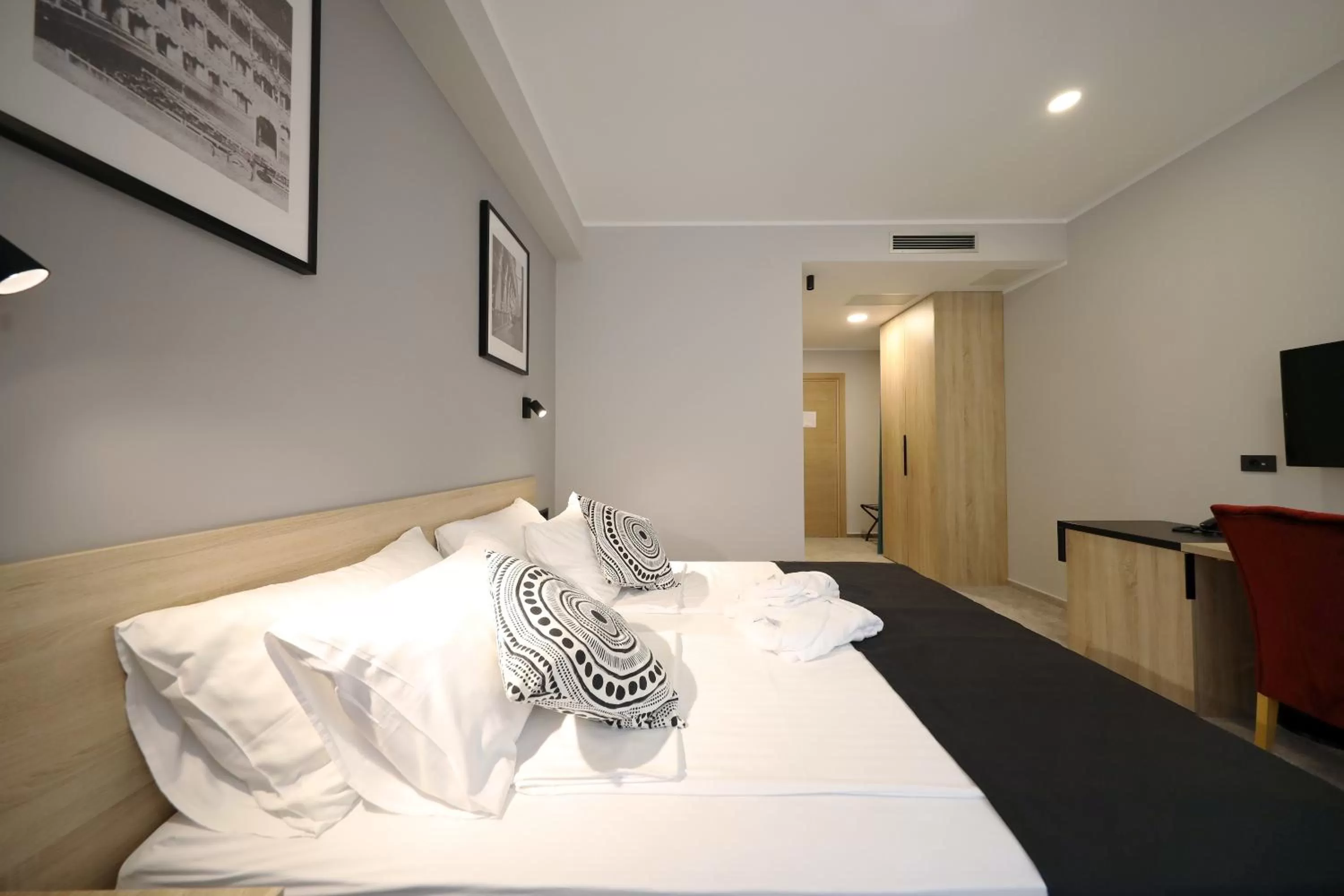 Bed in Teatro Verdi Boutique Hotel