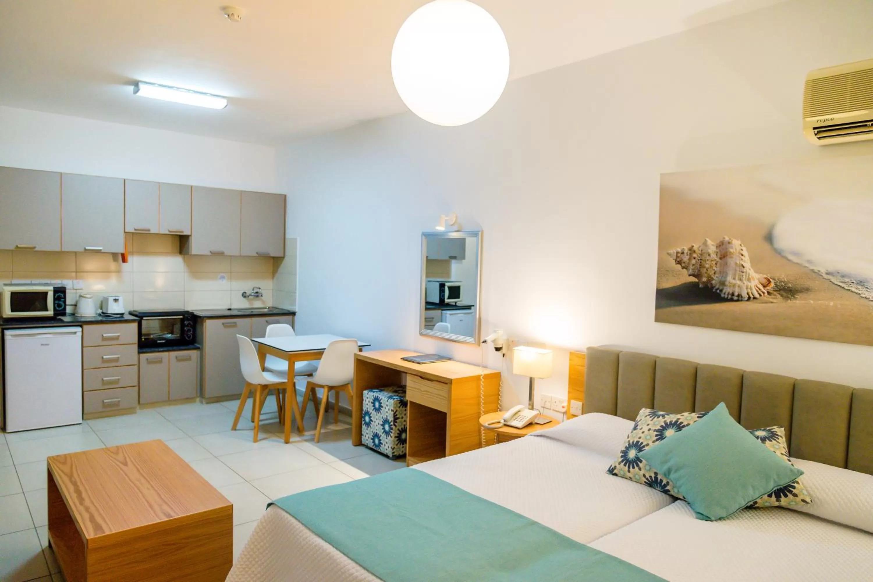 Photo of the whole room, Bed in Kefalos Beach Tourist Village