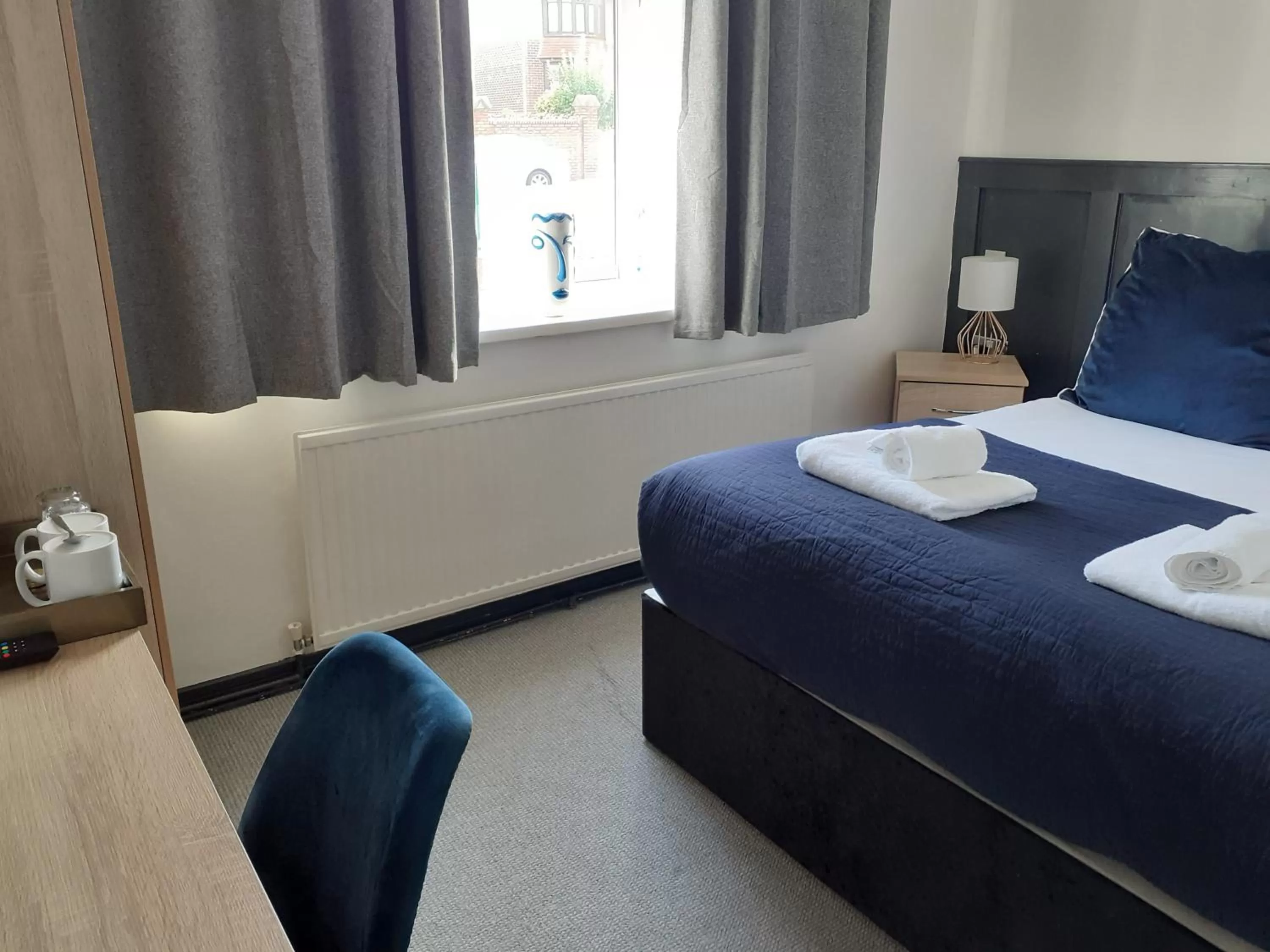 Bed in The Angharad Hotel and Restaurant