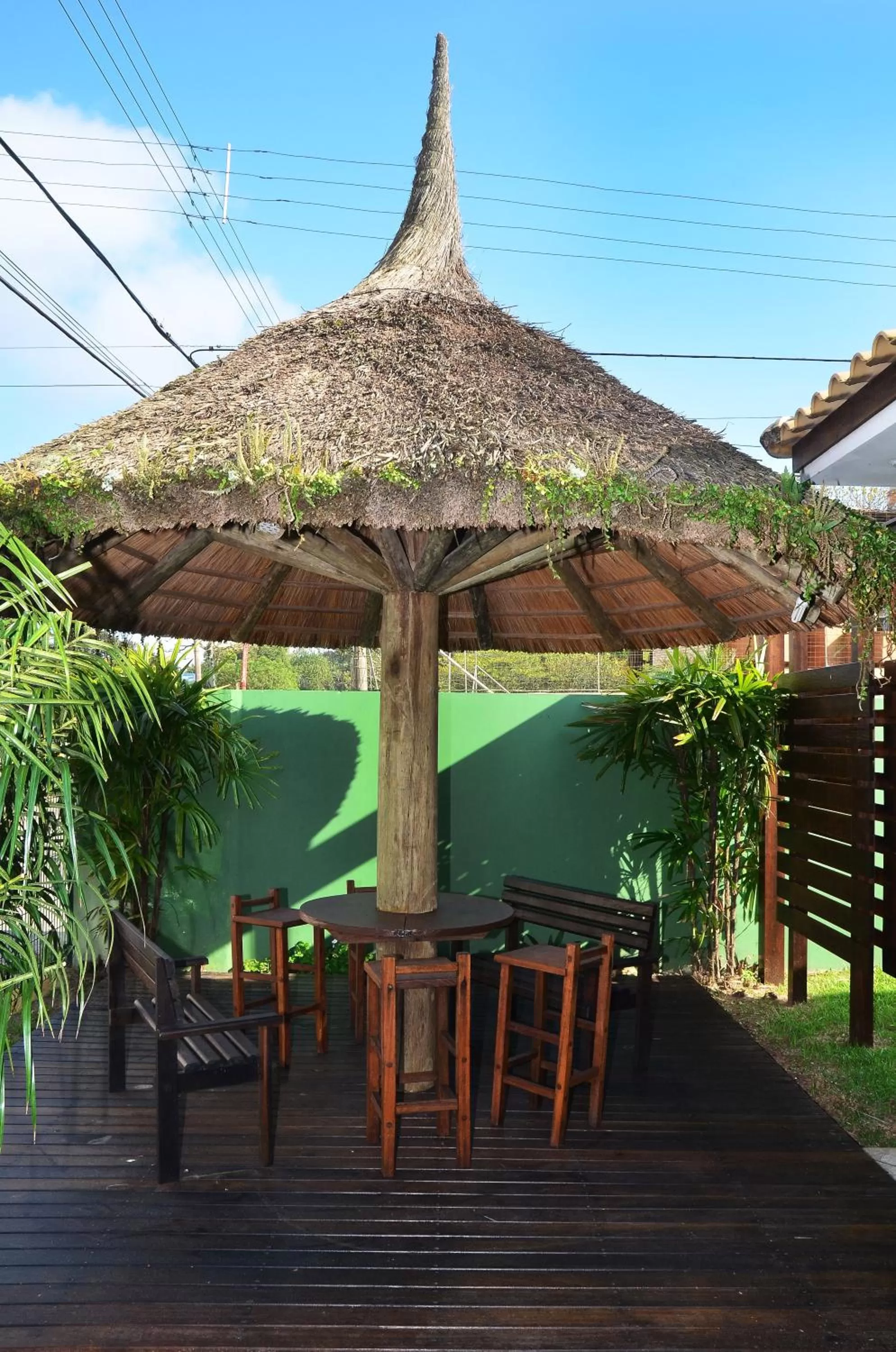 Patio in Pousada Mar Do Leste