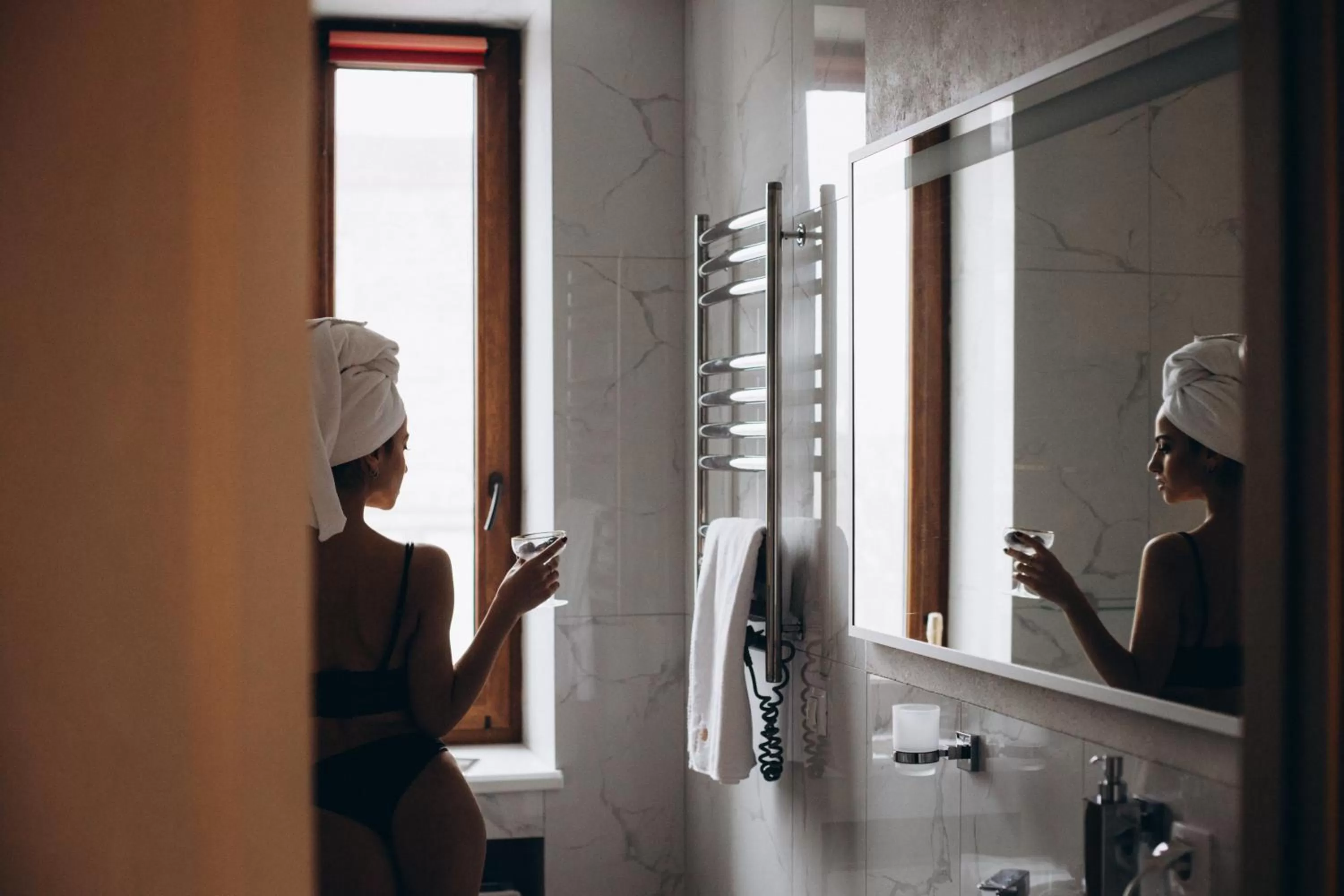 Shower in Hotel "Mandarin Clubhouse"