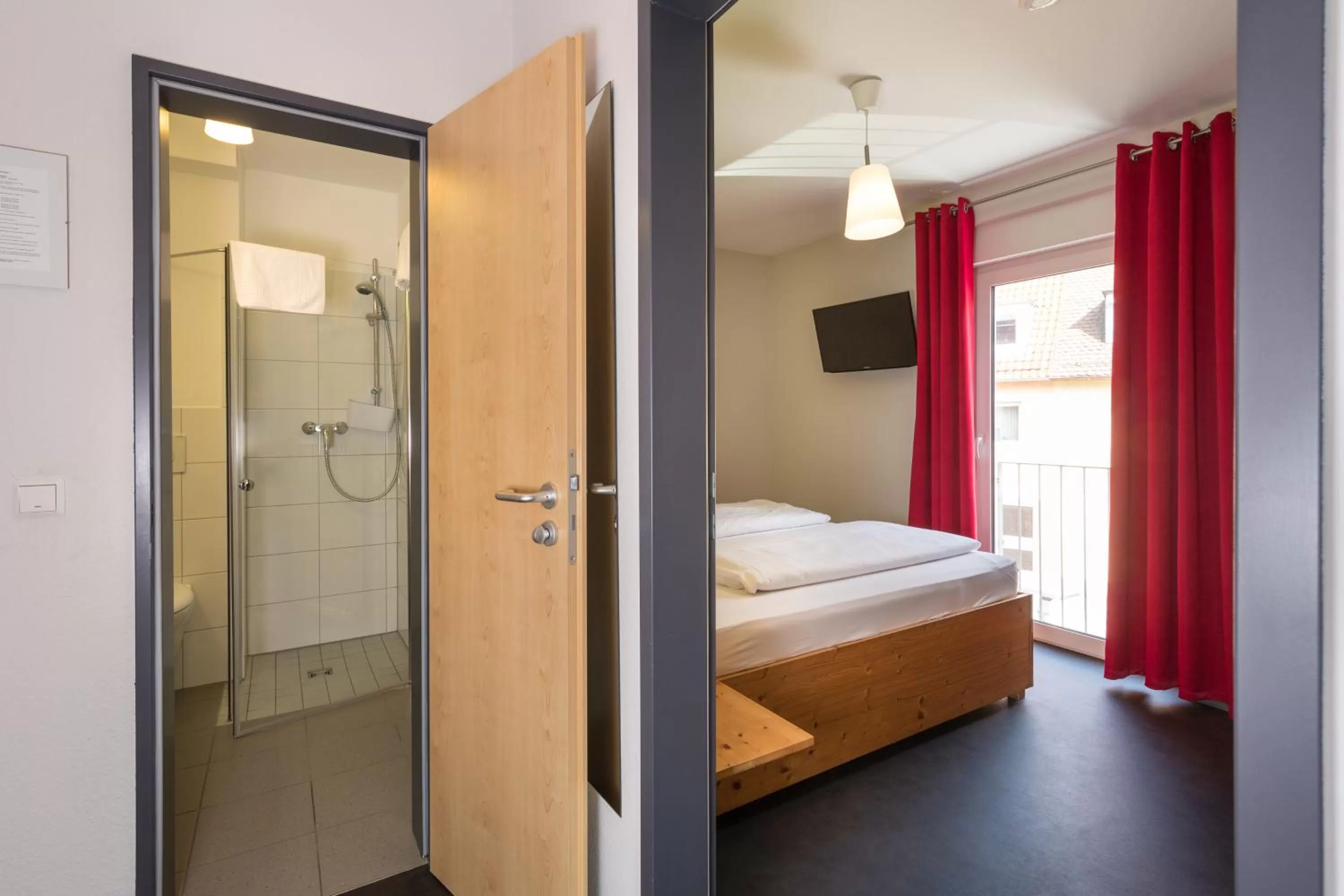 Bed in Hotel Demling