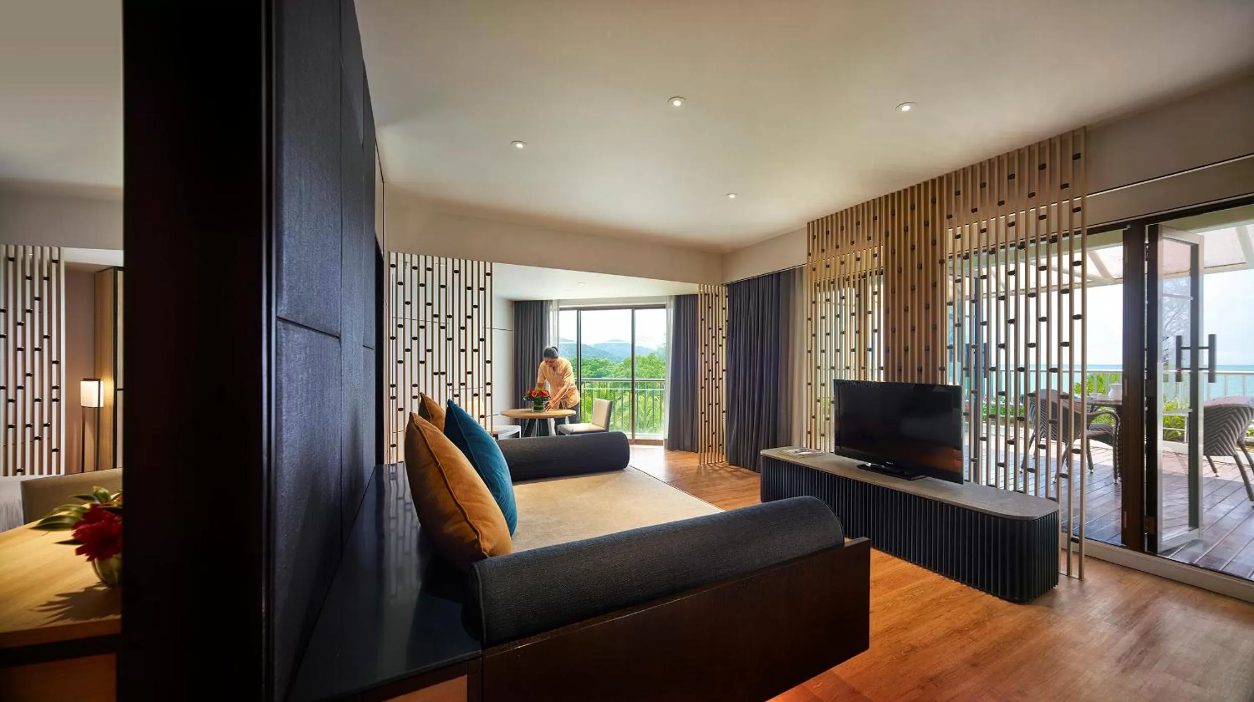 Premier Double Suite with Sea View in PARKROYAL Penang Resort