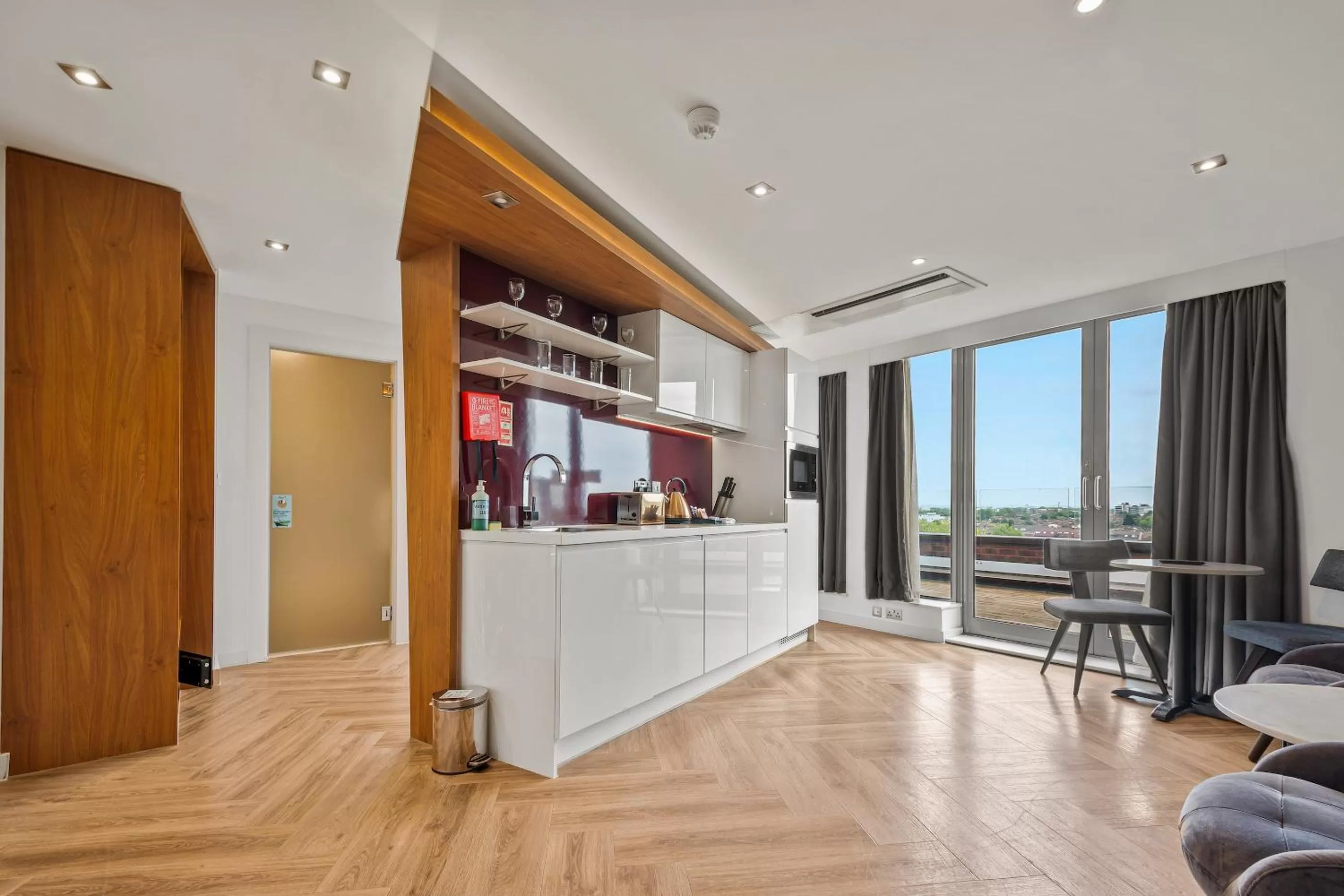 Living room in Roomzzz London Stratford