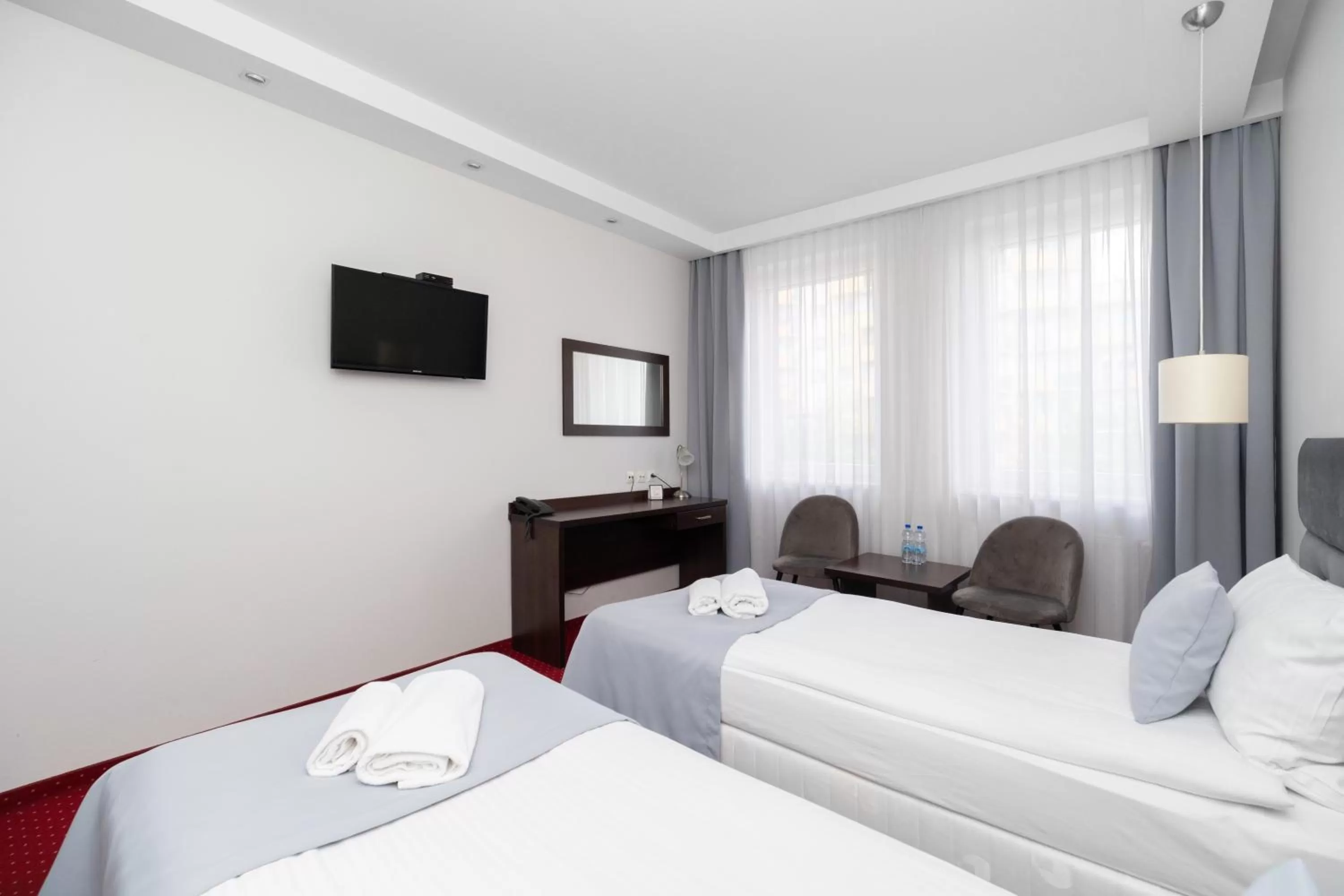 Bed in Hotel Maraton