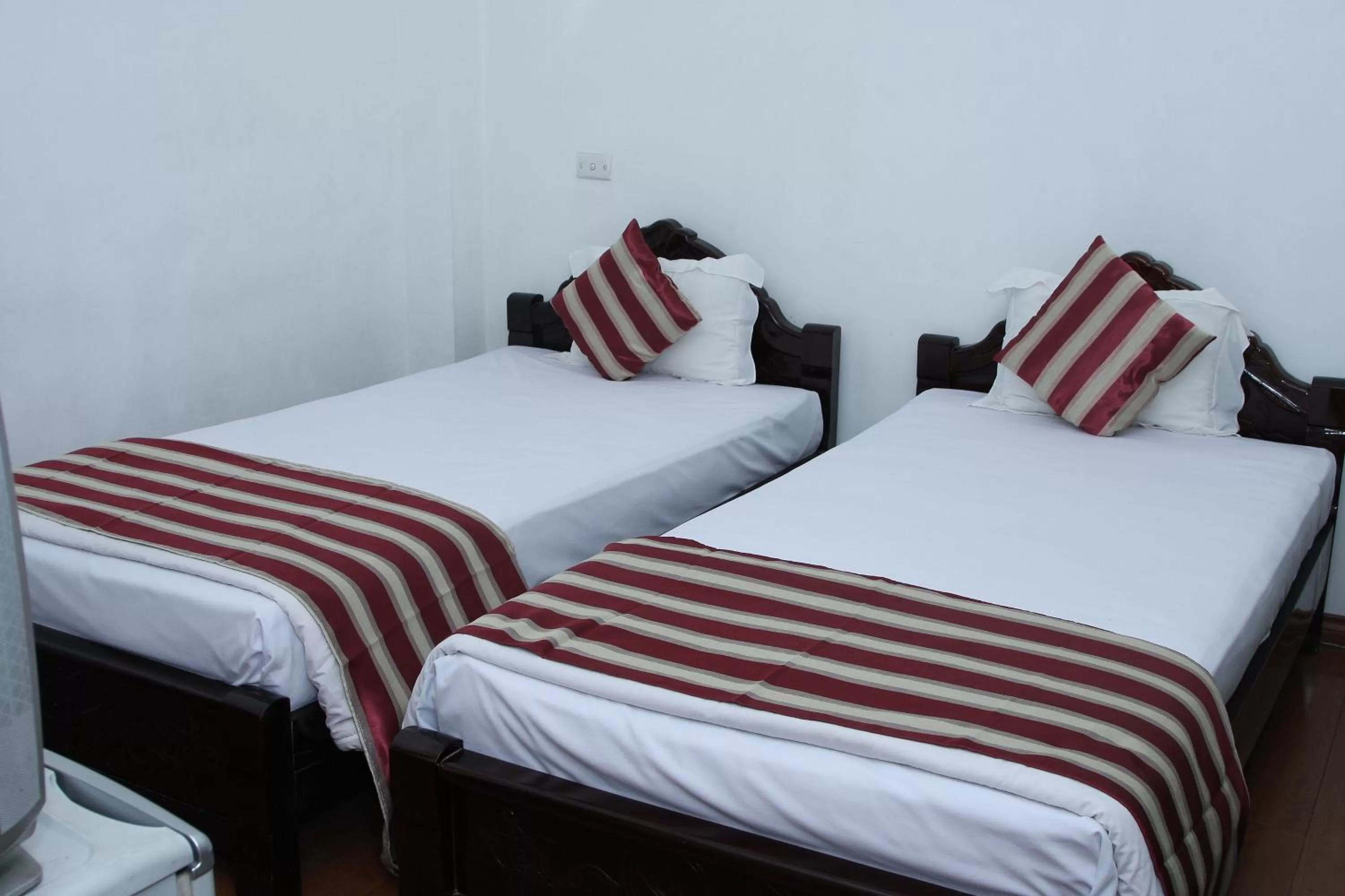 Bed in Hoang Cuong Hotel