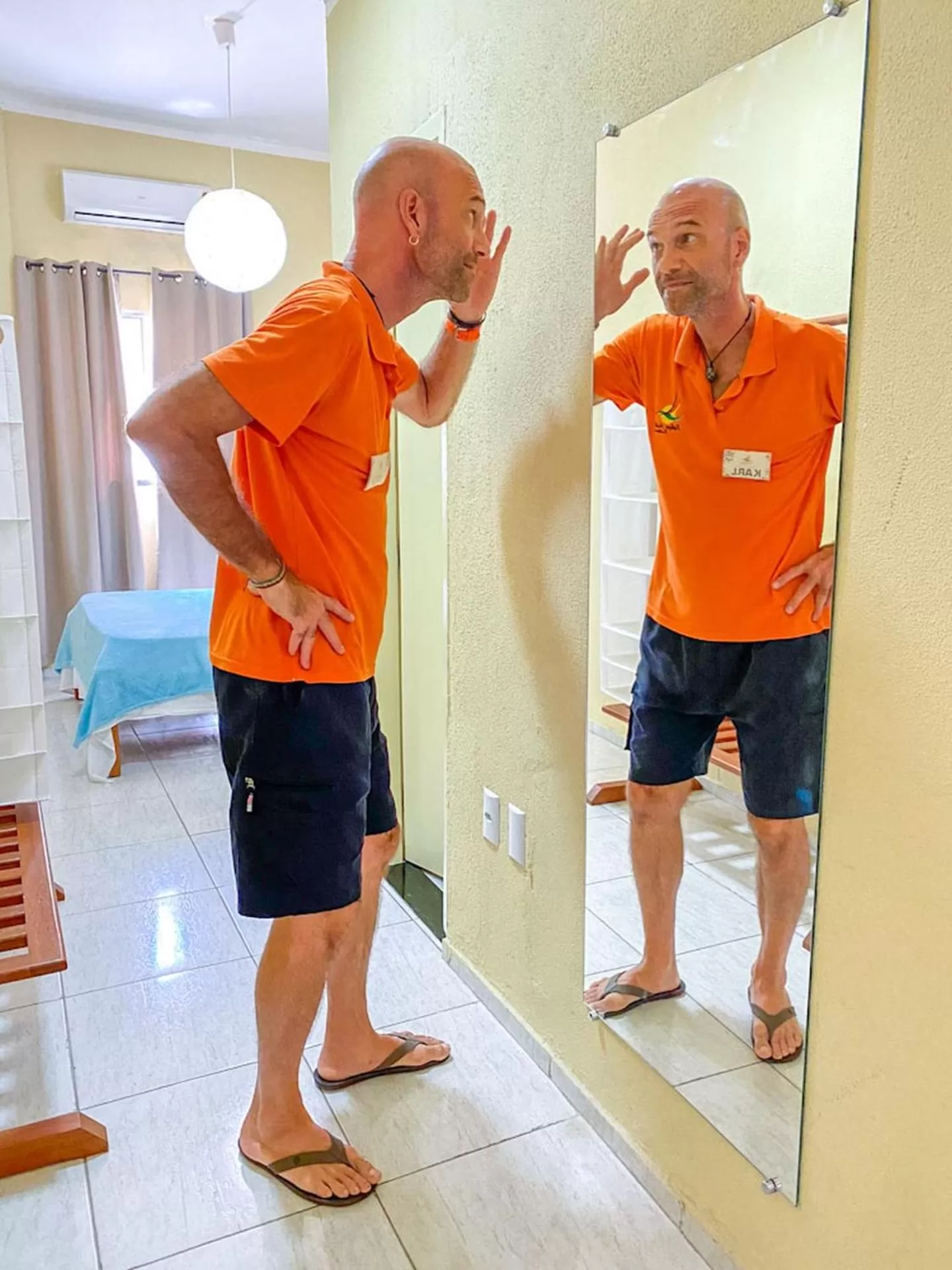 Photo of the whole room in Refúgio Pousada Fortaleza