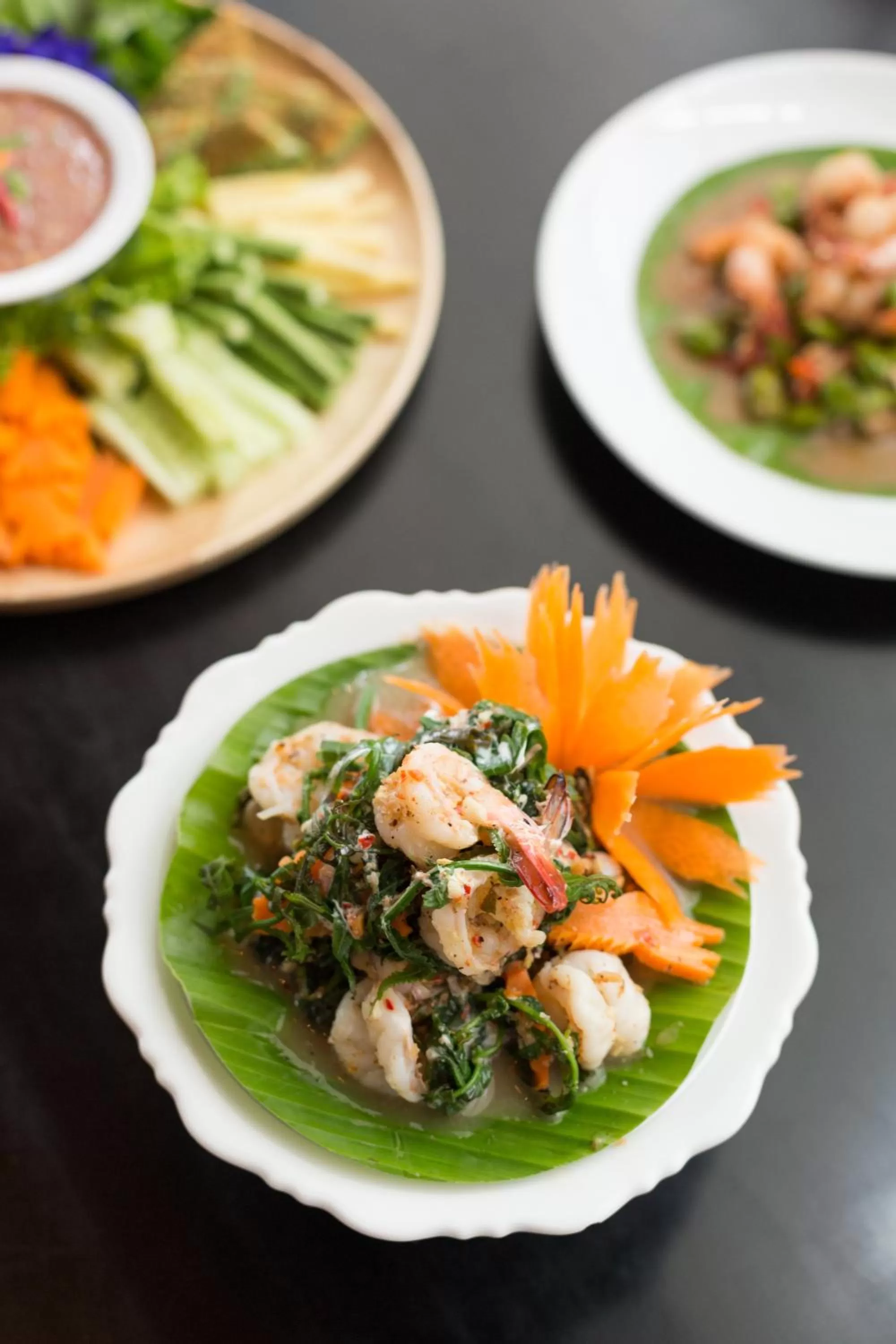 Food close-up in The Farm House Hotel Ranong