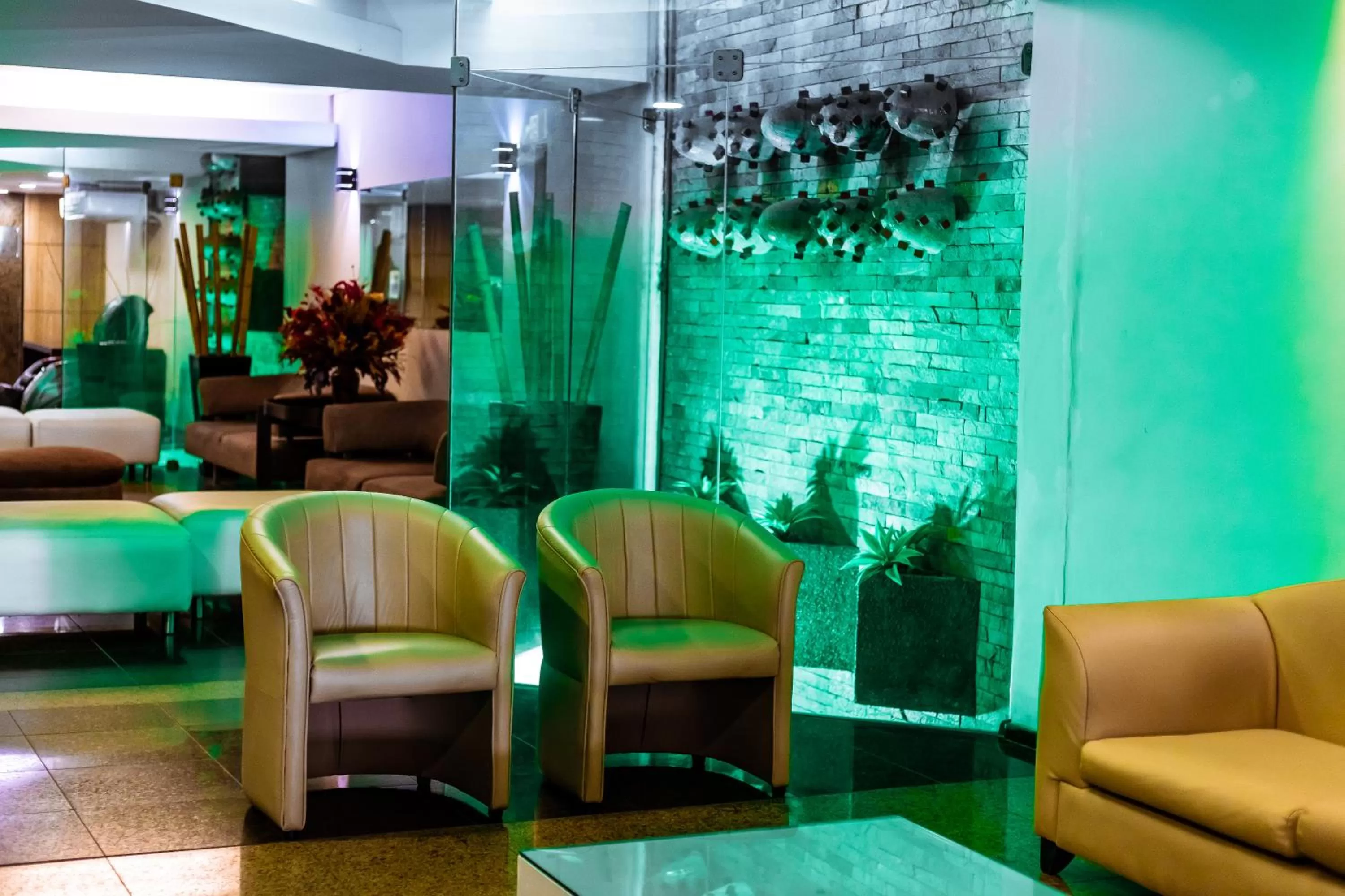 Lobby or reception in Hotel Golden Park Recife Boa Viagem By Nacional Inn