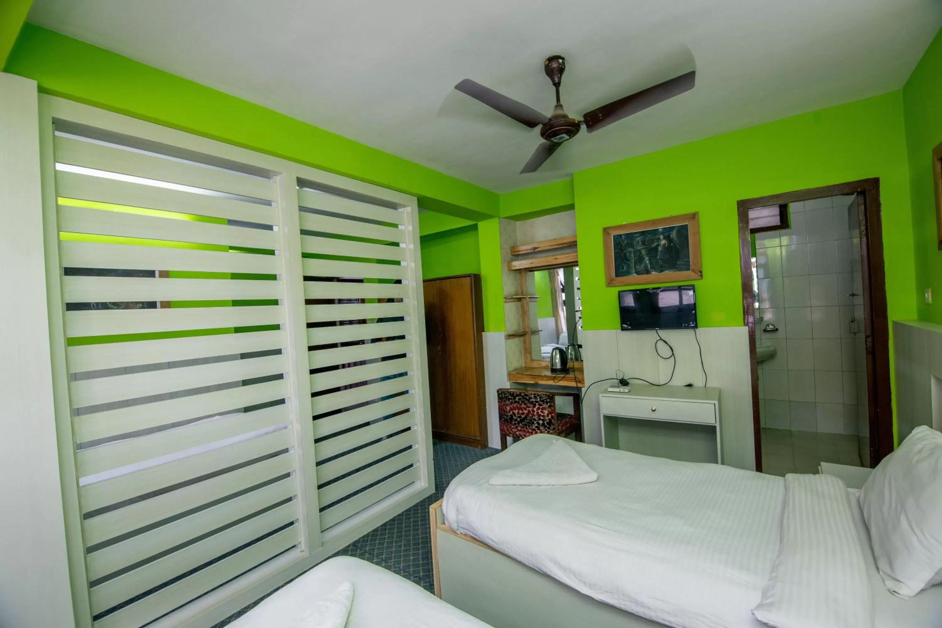 Bedroom, Bed in Hotel Pomelo House