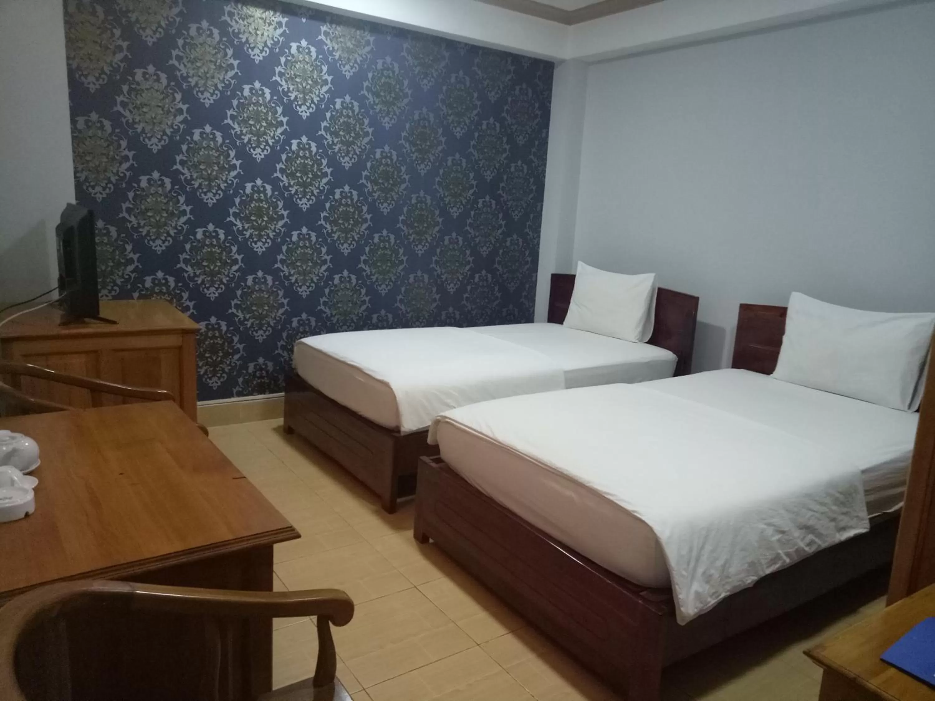 Bed in Khách sạn Phú An