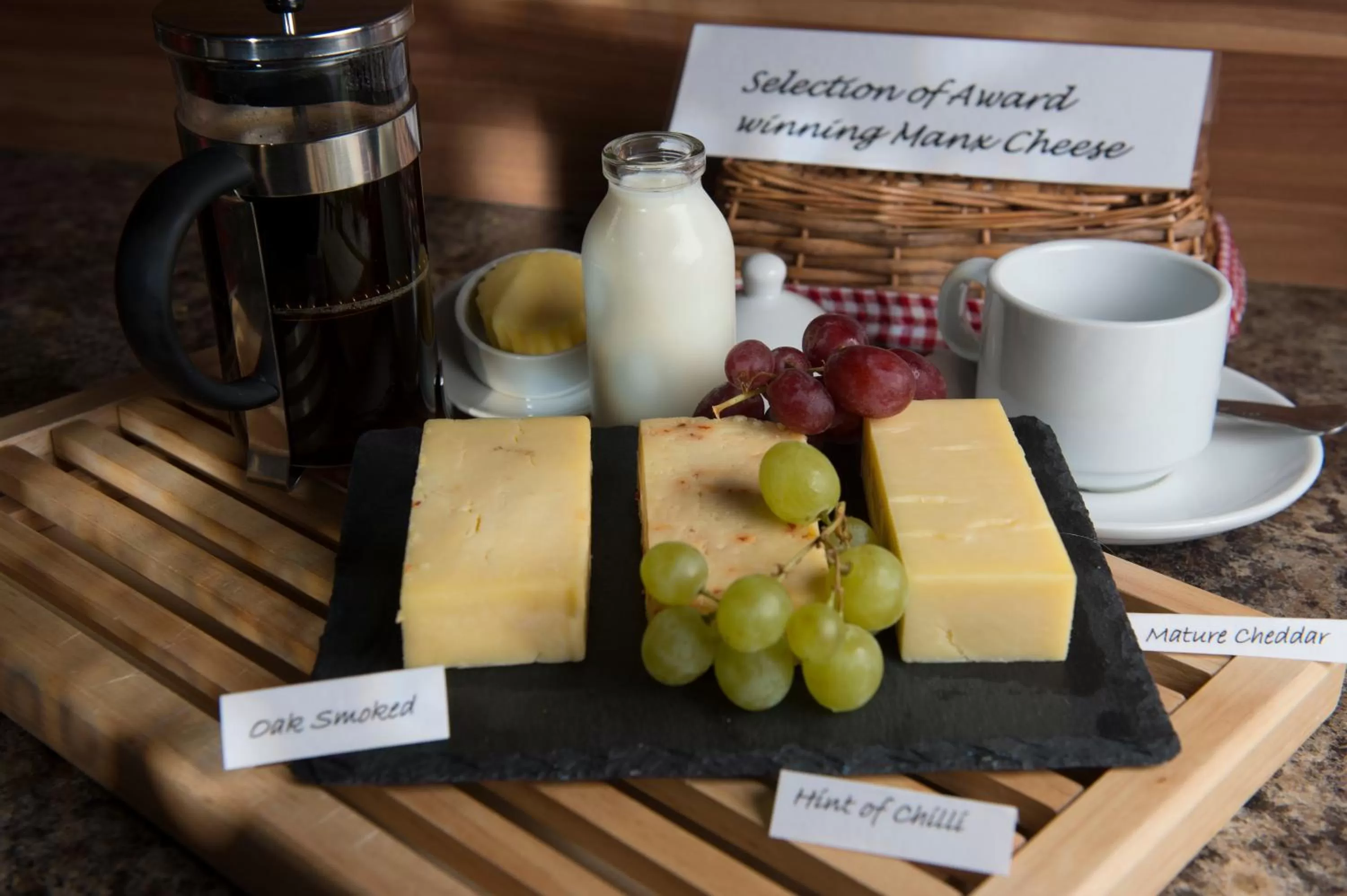 Food close-up in Ellan Vannin Hotel