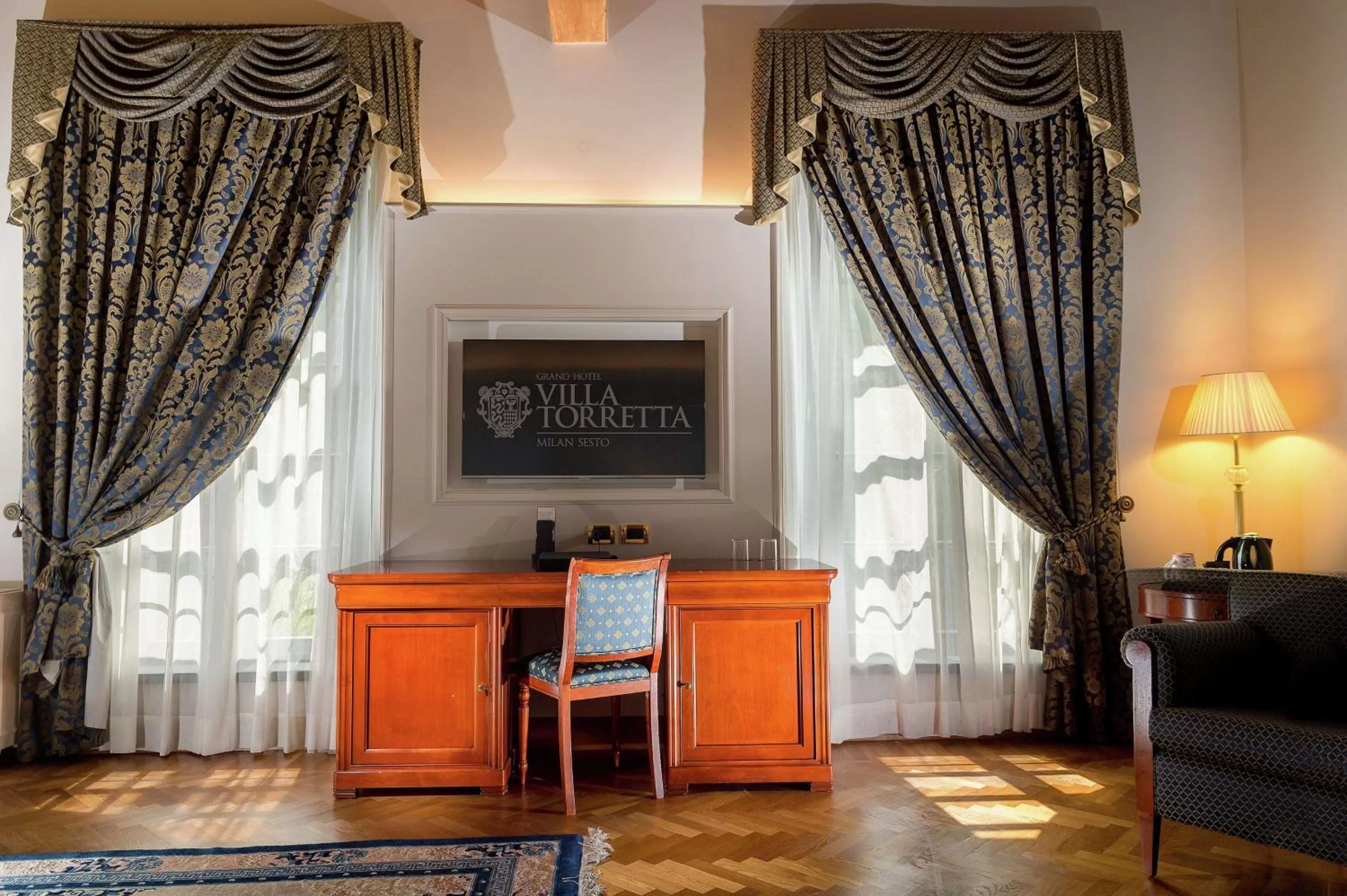 Bed in Grand Hotel Villa Torretta, Curio Collection by Hilton