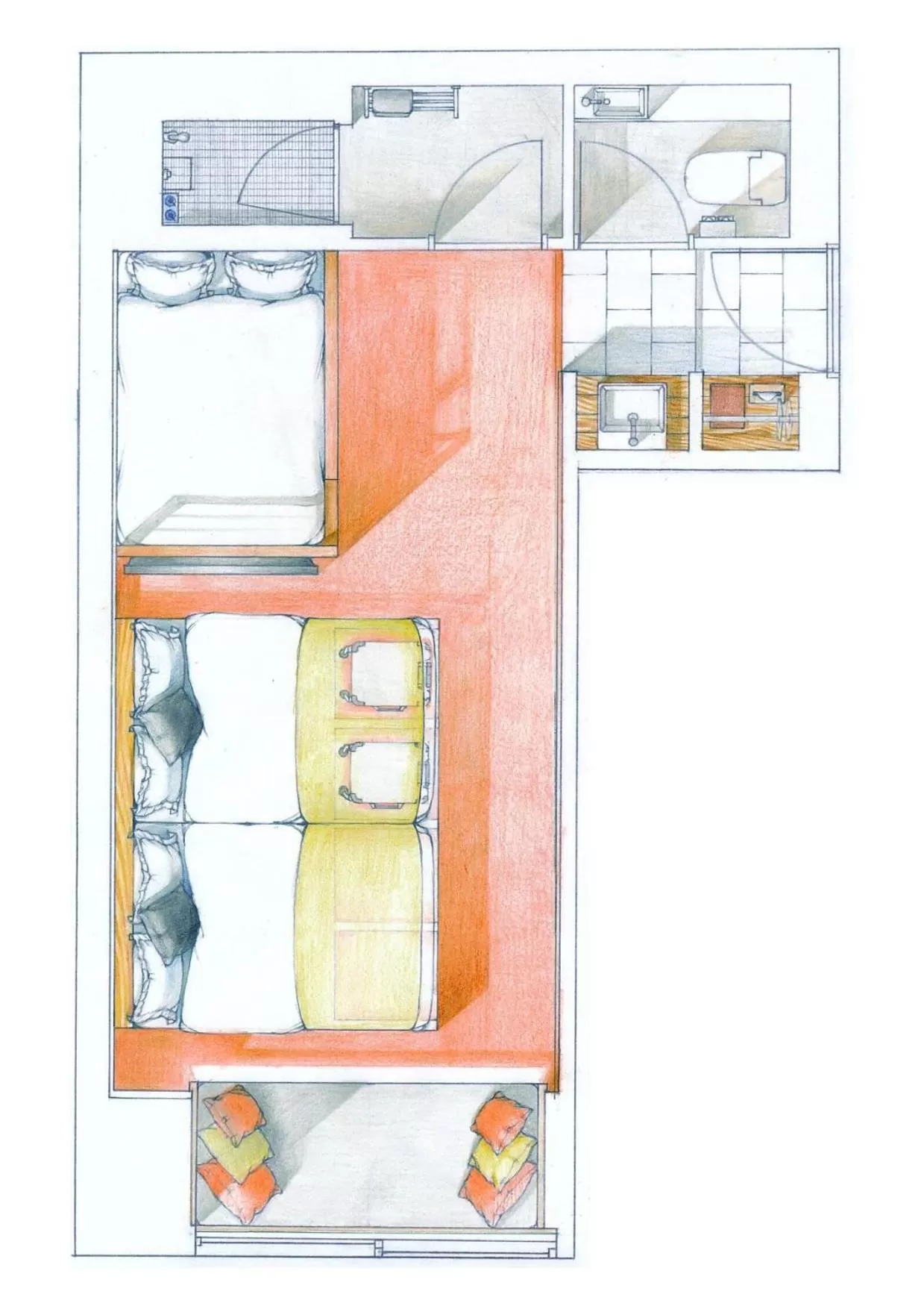Deluxe Family Room in Sakura Cross Hotel Ueno Okachimachi