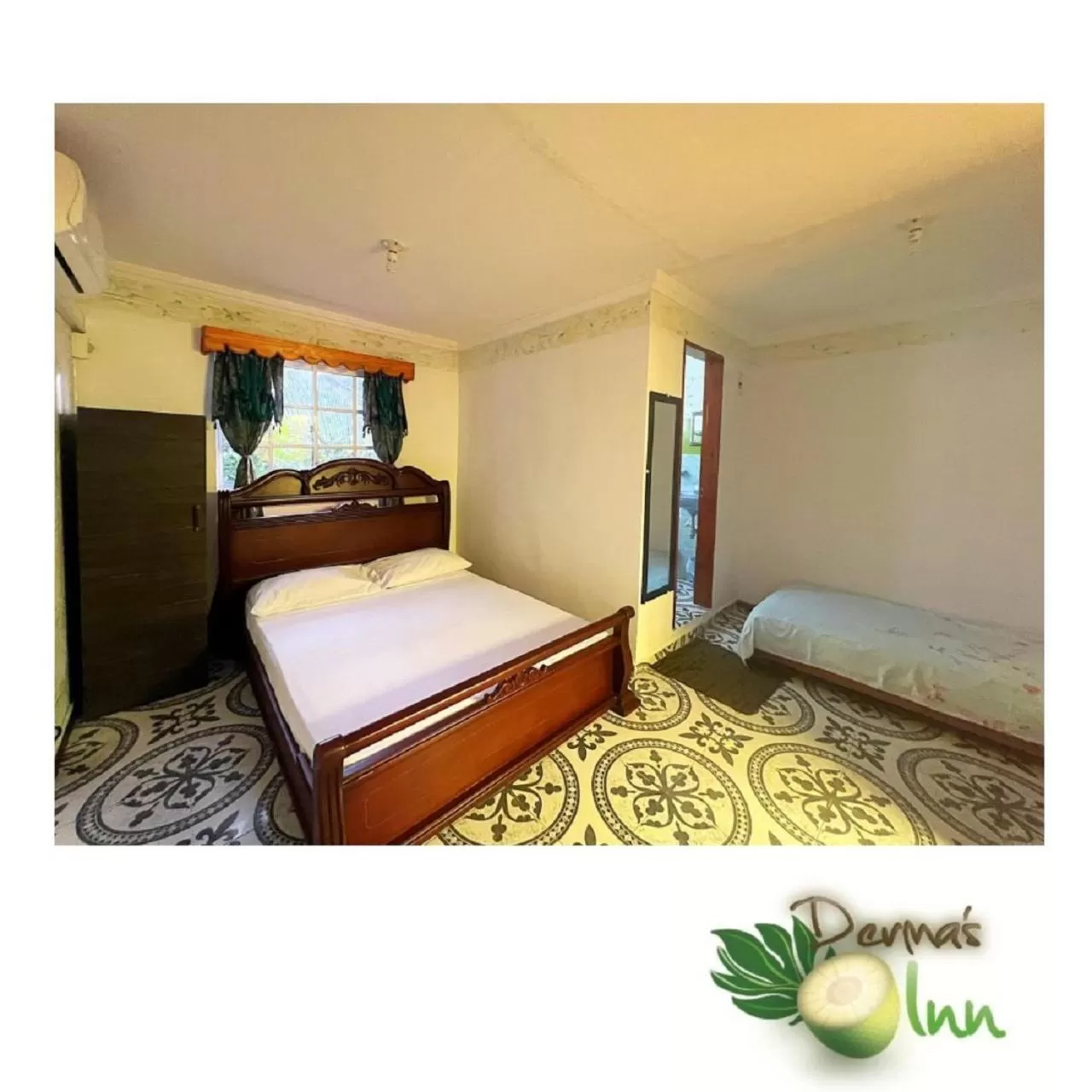 Bed in POSADA NATIVA DERMA´S INN