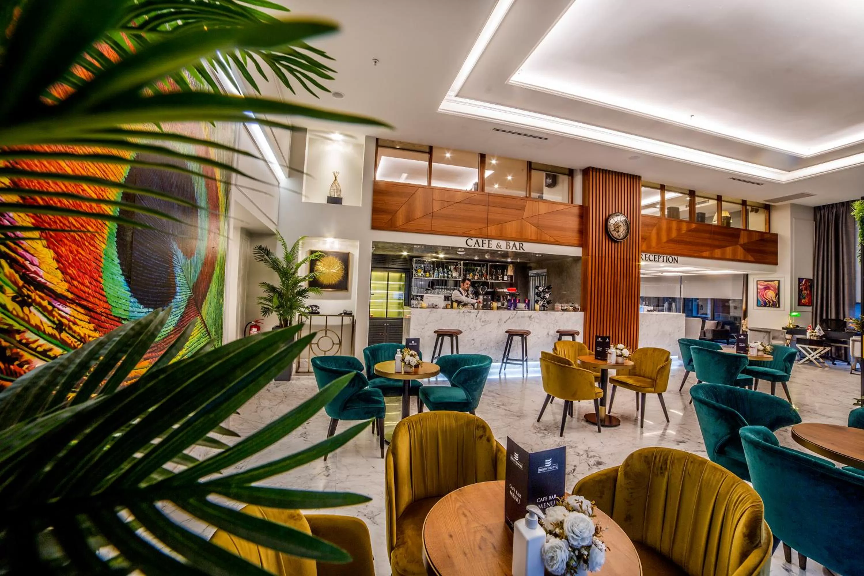 Lounge or bar in Erboy Hotel Istanbul Sirkeci