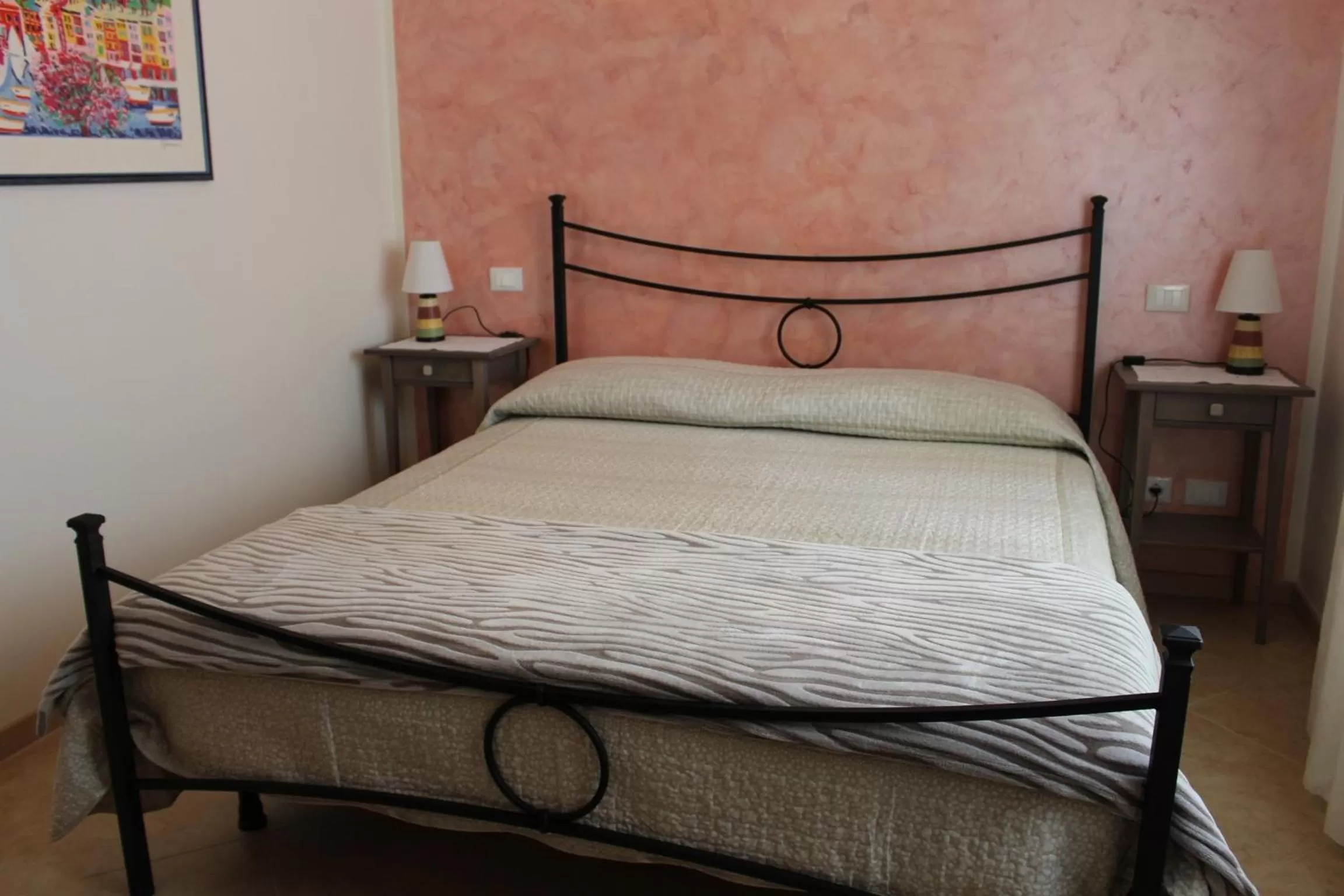 Bed in B&B Acero Rosso