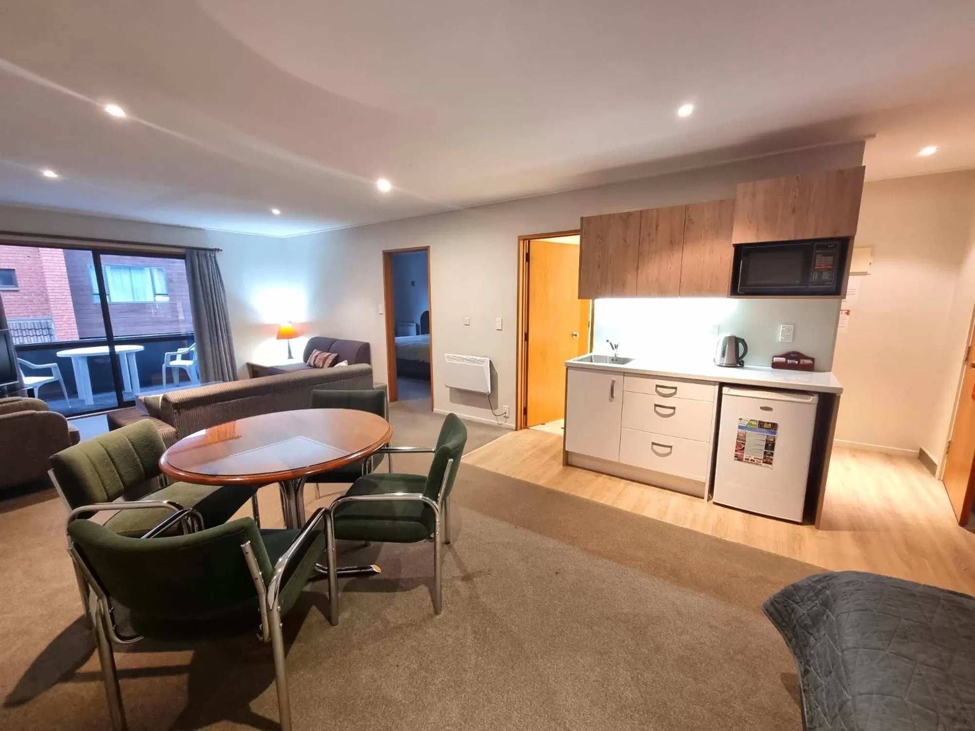 Kitchen or kitchenette in St James Apartments