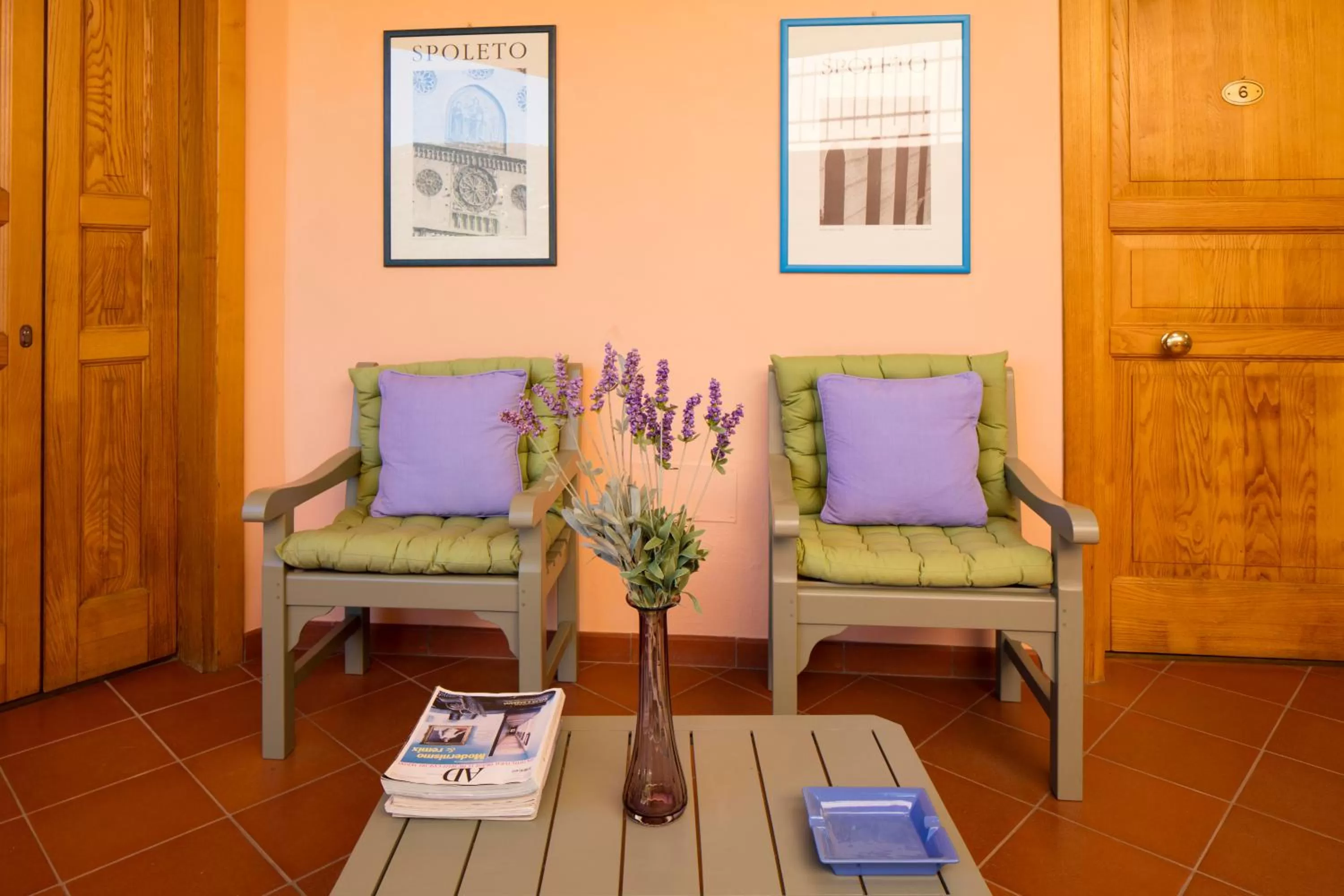Balcony/Terrace in Albergo Villa Cristina