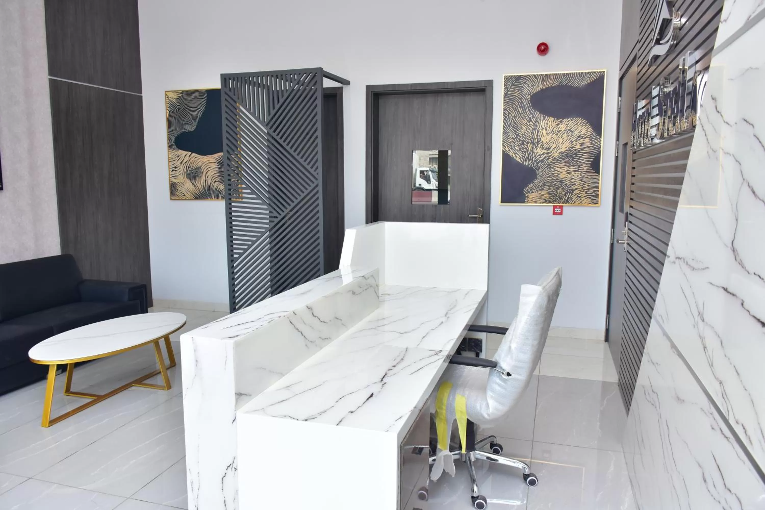 Lobby or reception in Hotel Stella