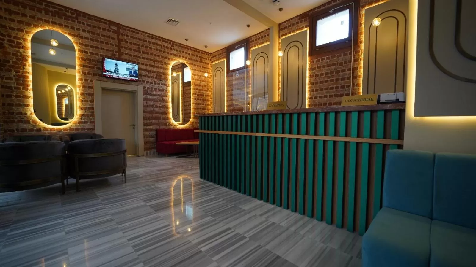 Lobby or reception in Grand Sirkeci Hotel