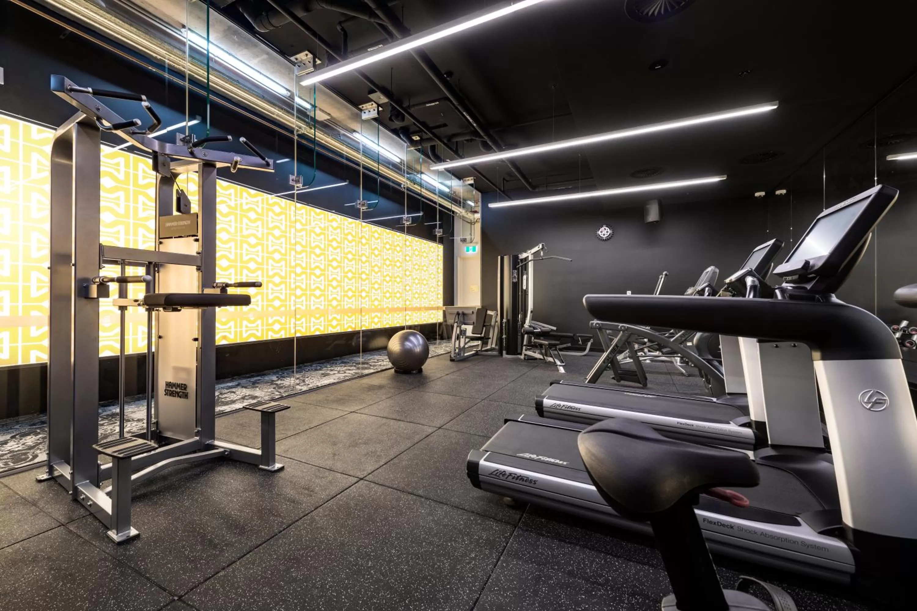 Fitness centre/facilities in The Melbourne Hotel
