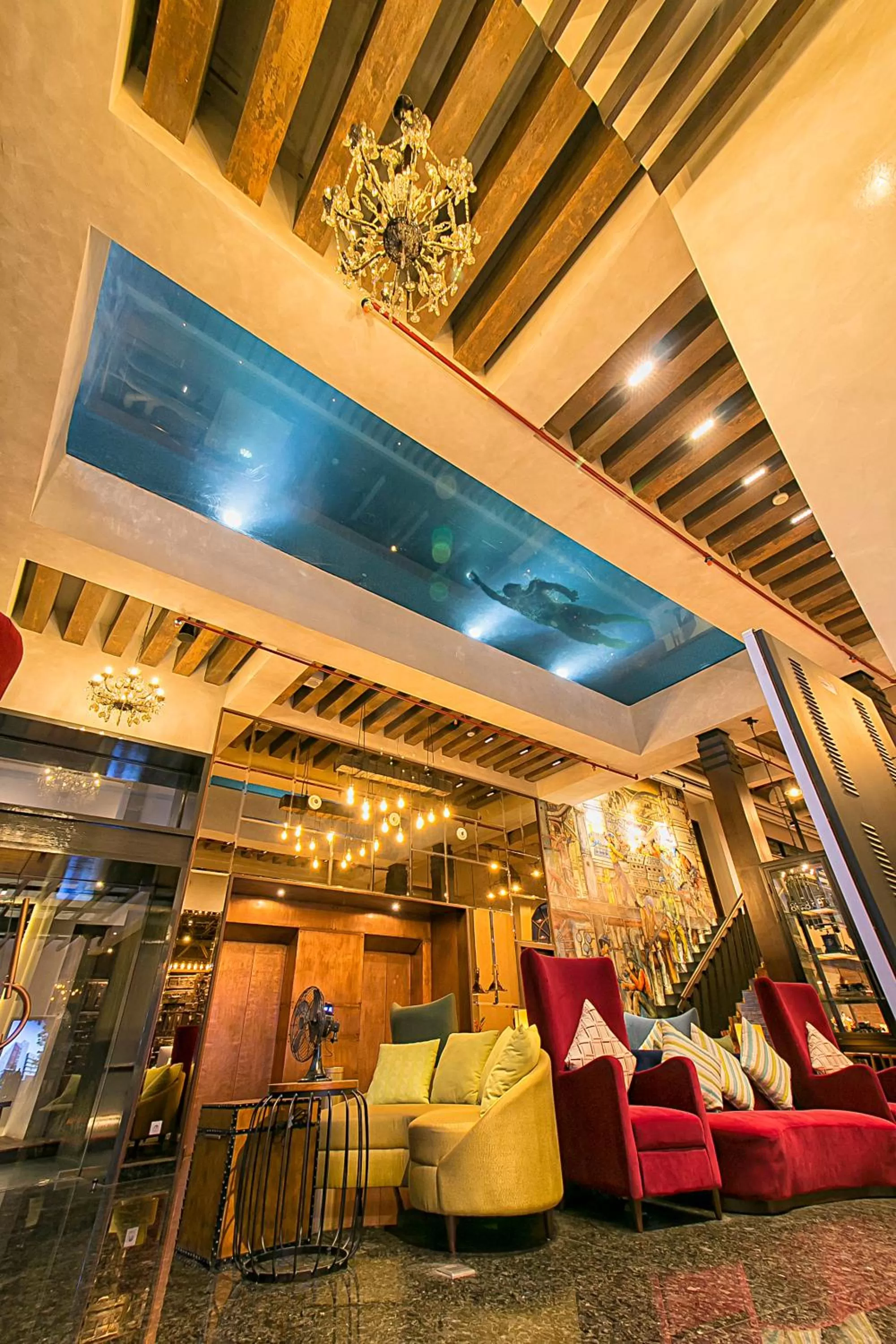 Lobby or reception in Posto Dormire Hotel