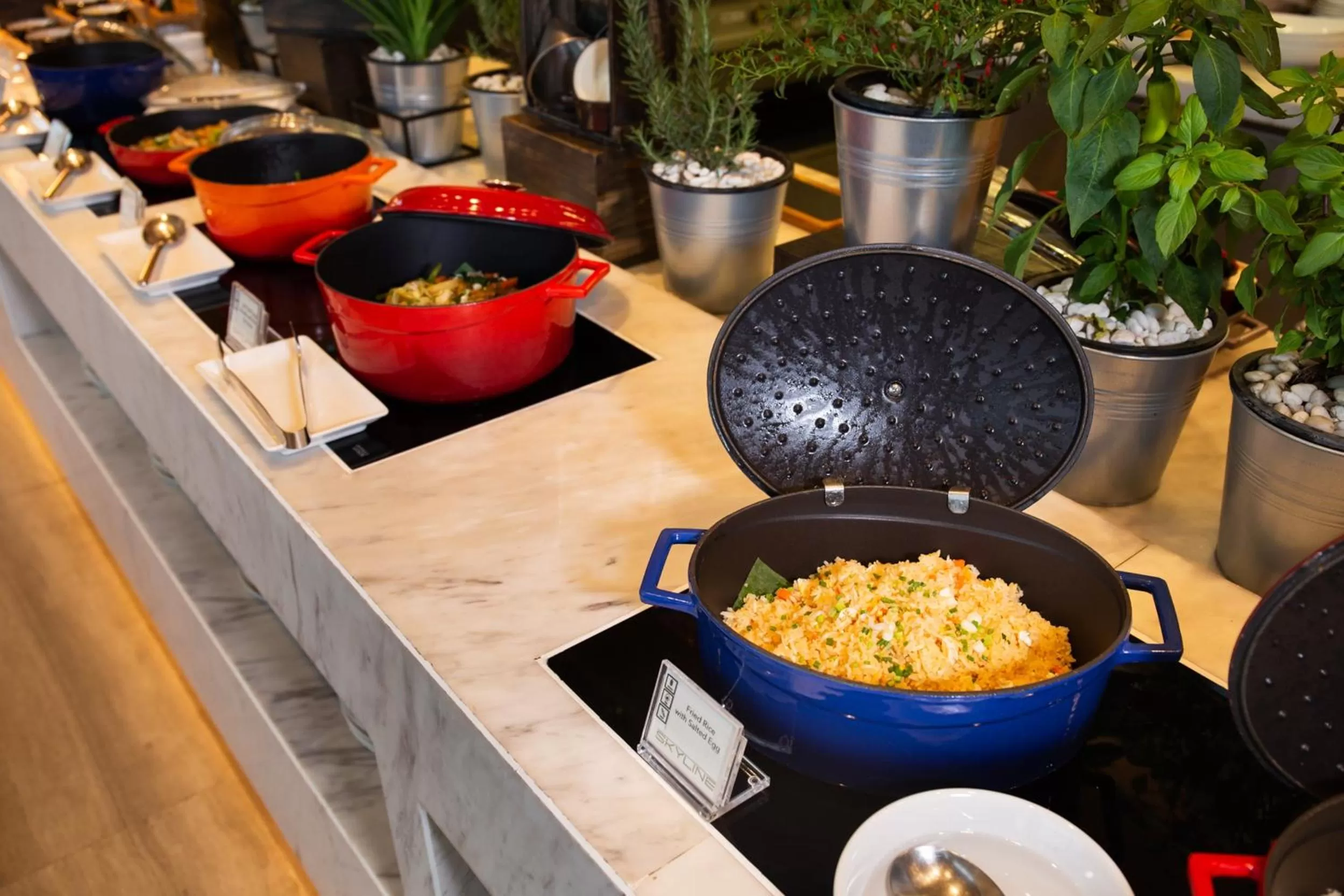 Buffet breakfast in Avani Plus Riverside Bangkok Hotel