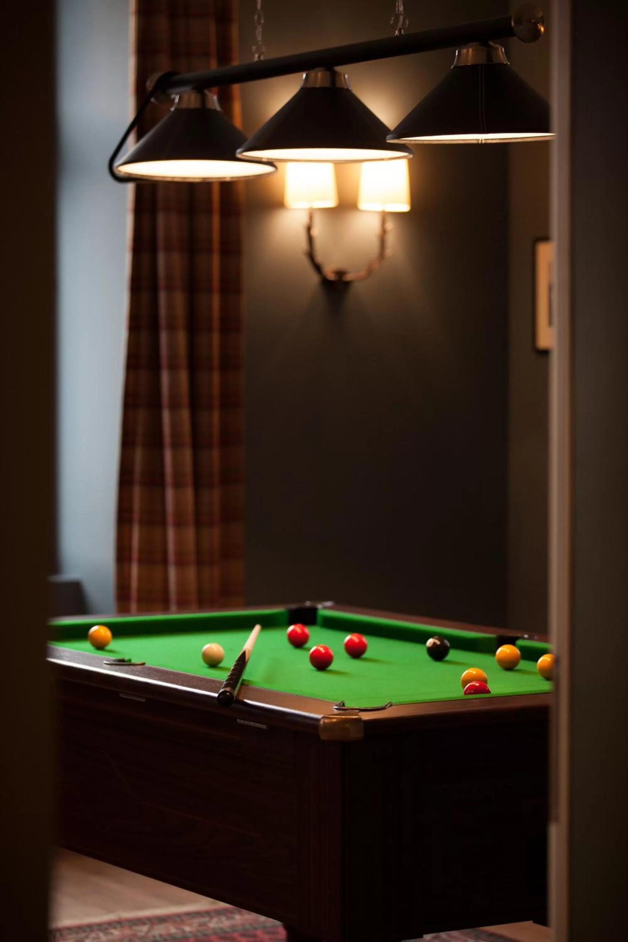 Billiard in Boutique-Hotel Garni Bellevue Davos Wiesen