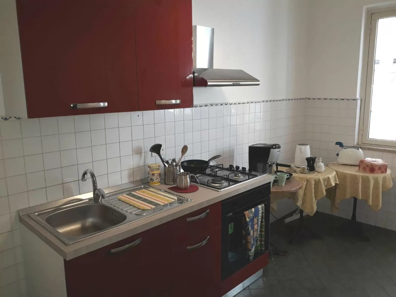 Communal kitchen in Ai Bastioni del Massimo