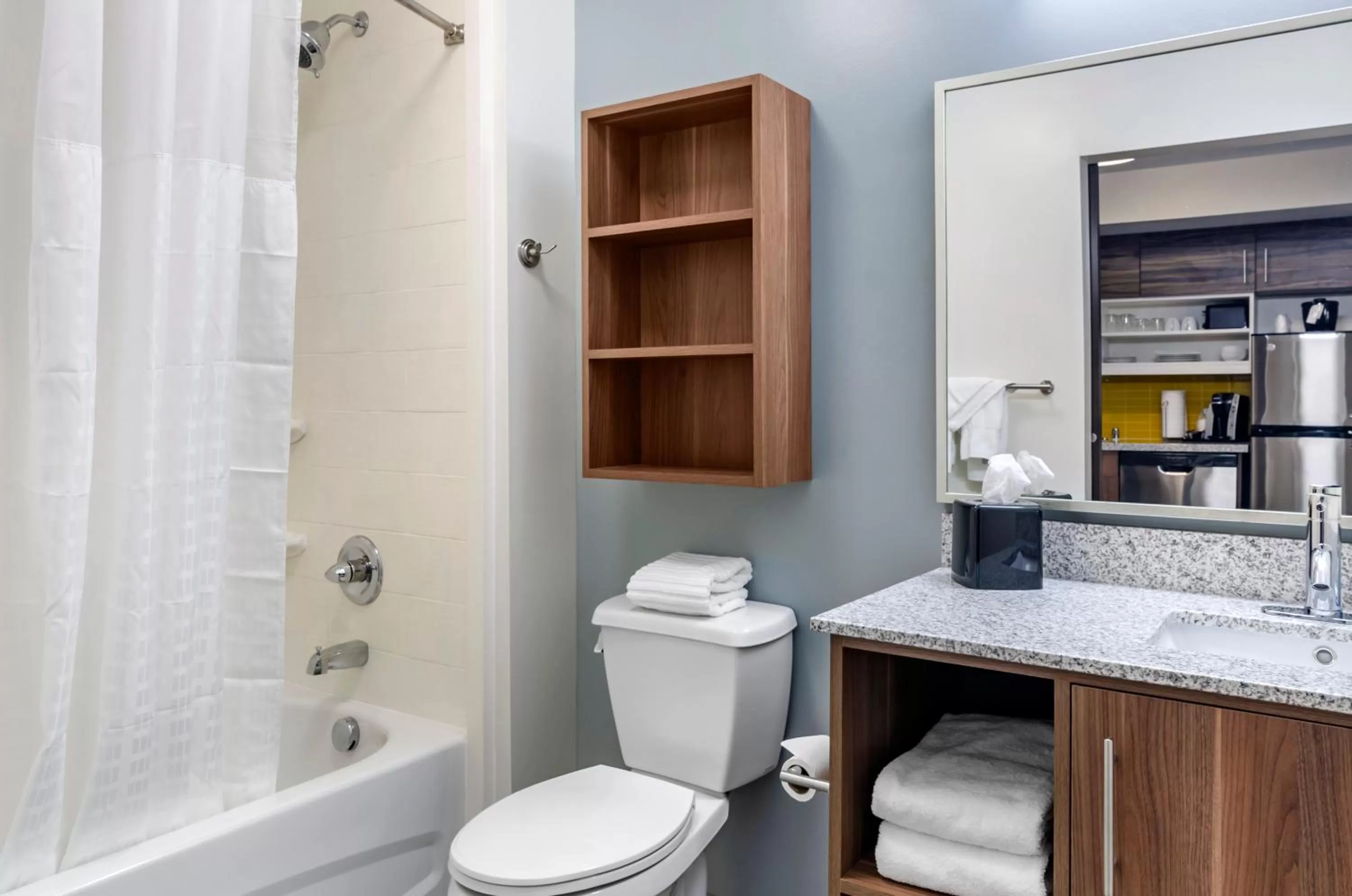 Efficiency Queen Suite with Two Queen Beds and Bathtub - Accessible/Non-Smoking in MainStay Suites Great Falls Airport