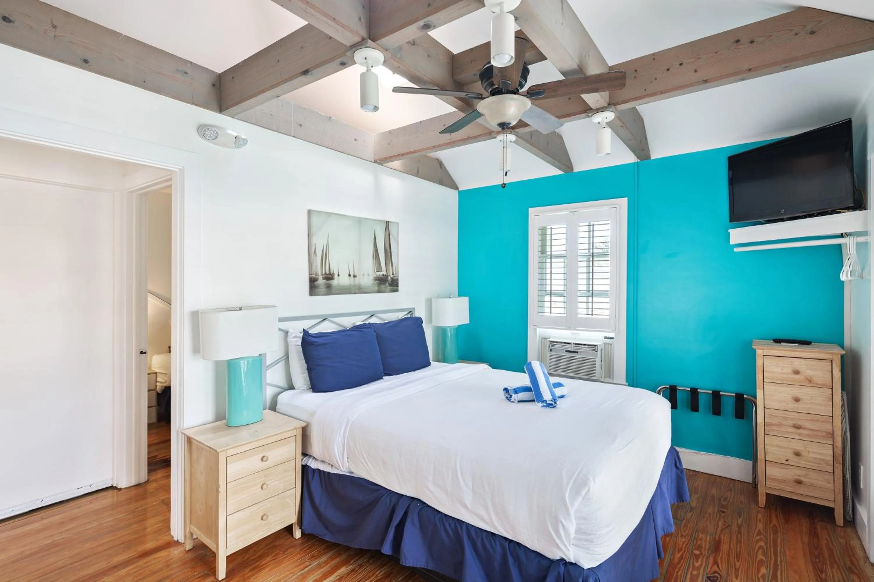 Bed in Wicker Guesthouse