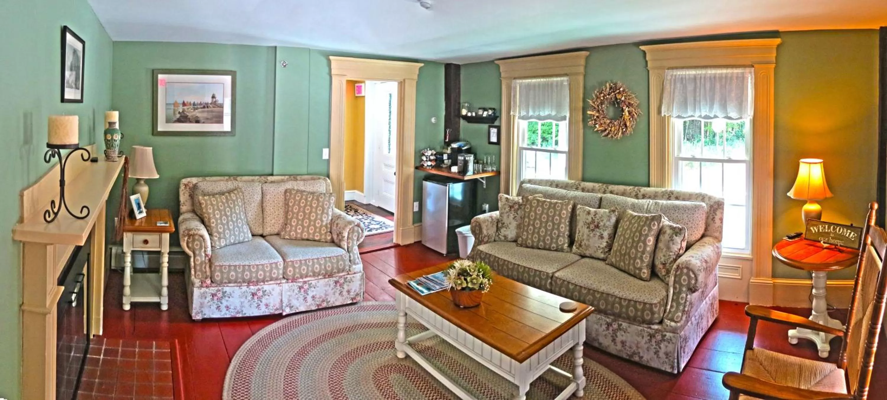 Seating area in Ballard House Inn