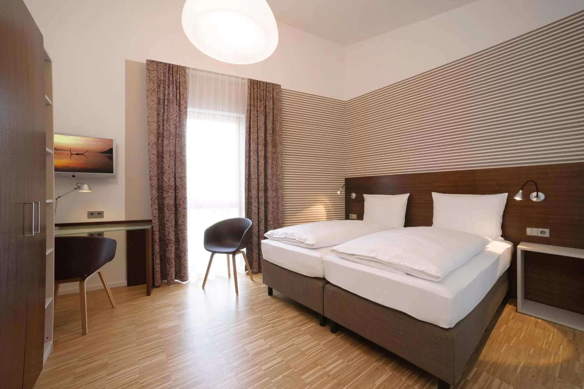 Bedroom, Bed in Seehörnle Bio Hotel & Gasthaus