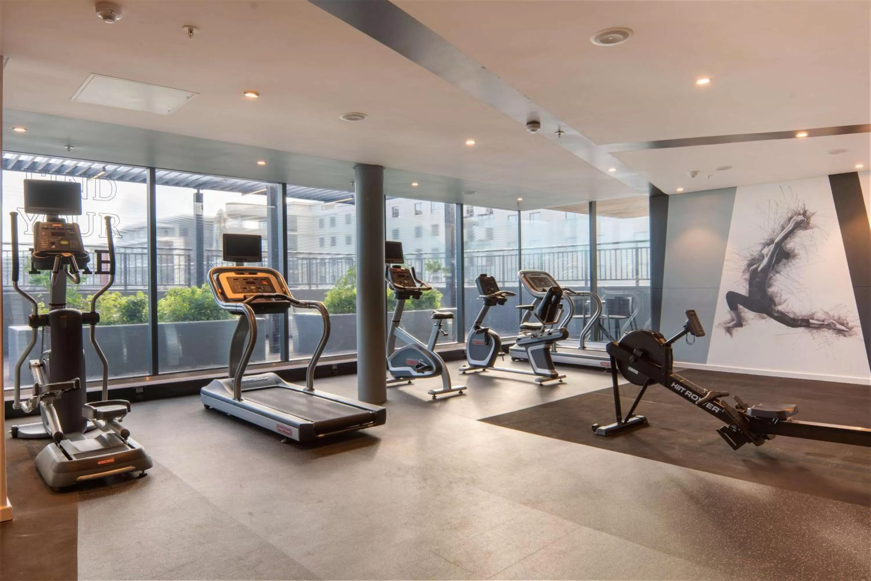 Fitness centre/facilities in Hilton Garden Inn Umhlanga Arch