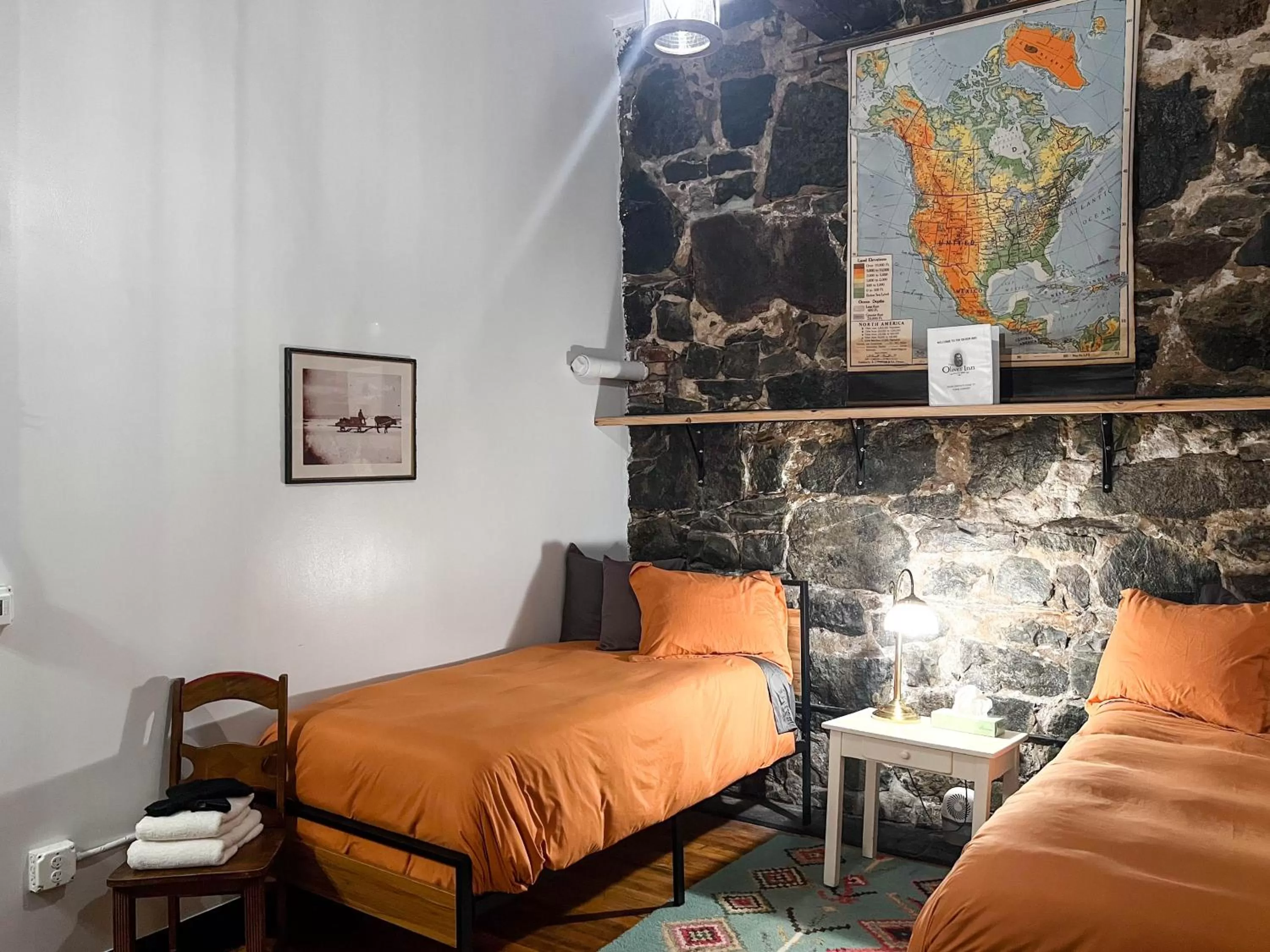 Bed in The Oliver Inn