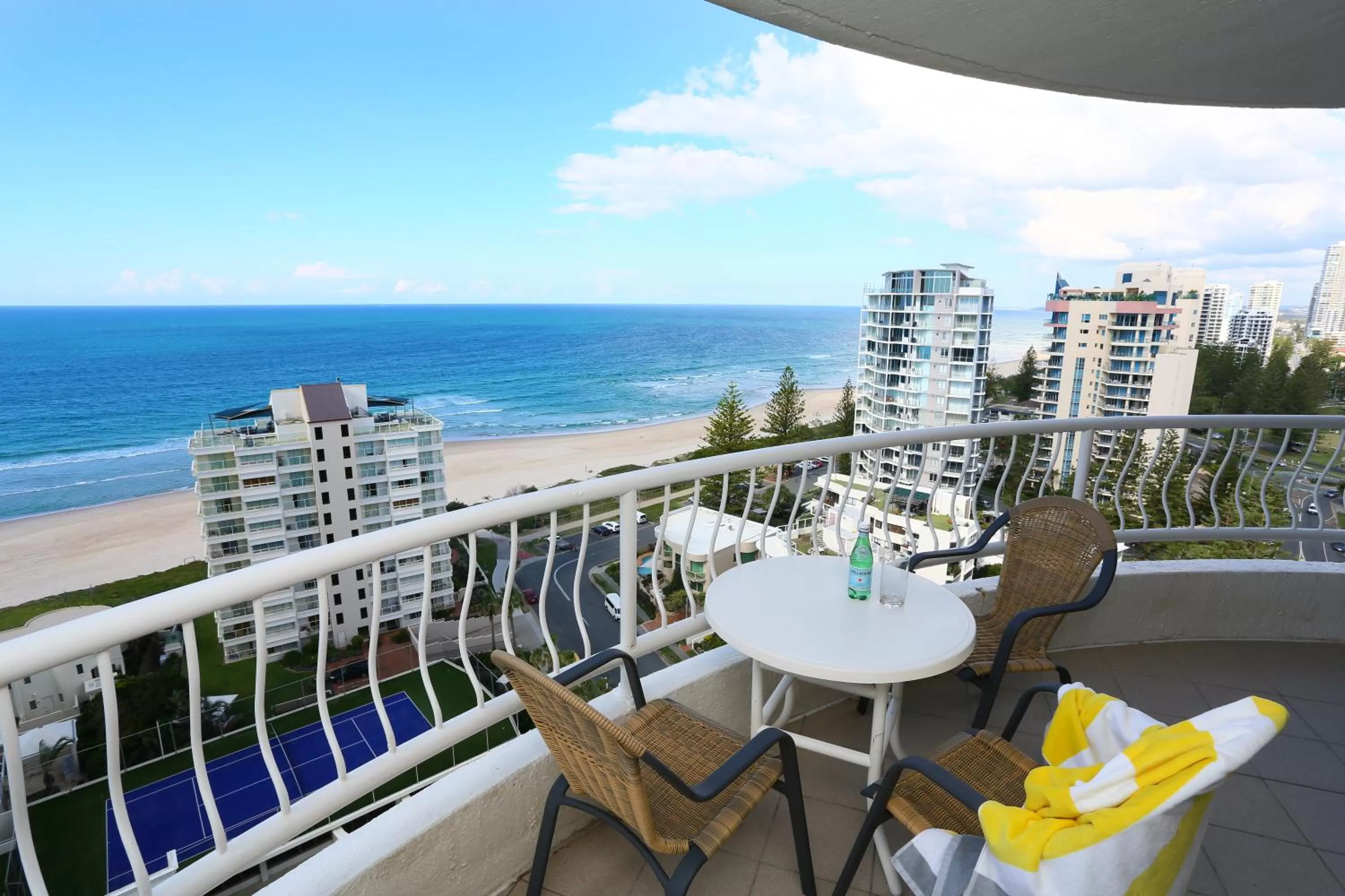 Balcony/Terrace in Biarritz Apartments Gold Coast