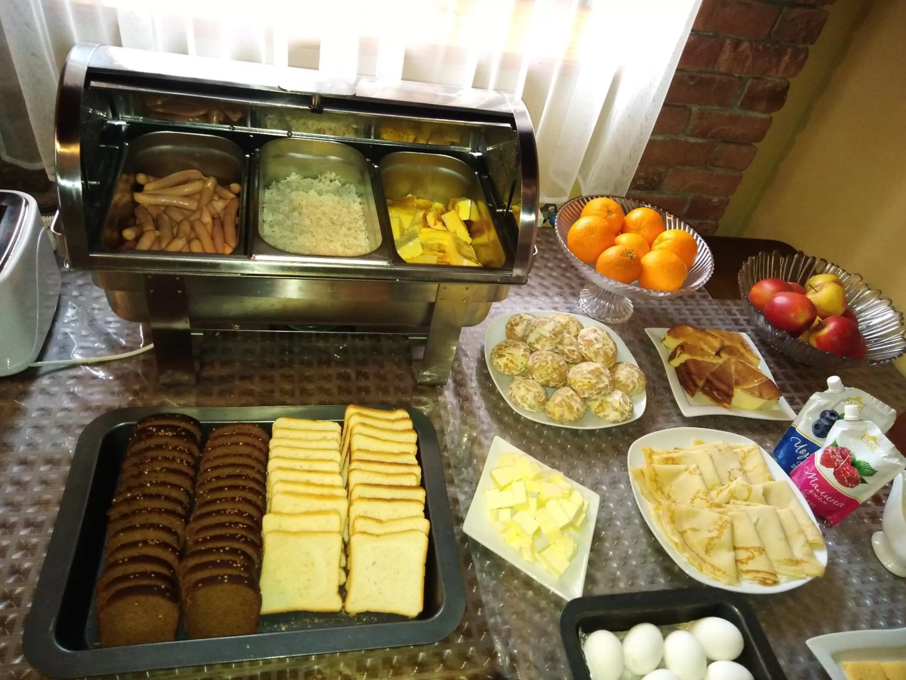 Buffet breakfast, Food in Stara Vezha Hotel