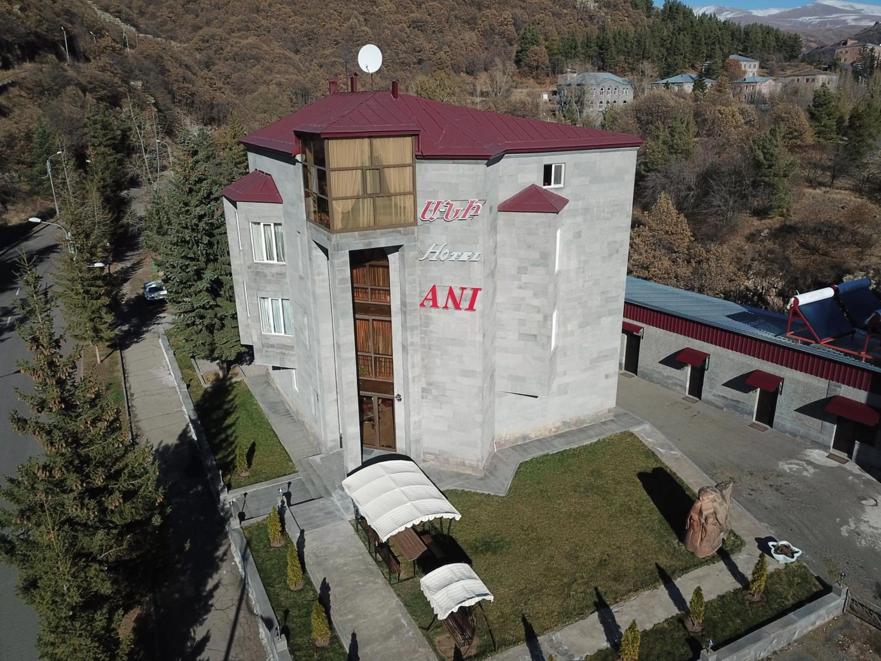 Autumn, Bird's-eye View in Jermuk Ani Hotel