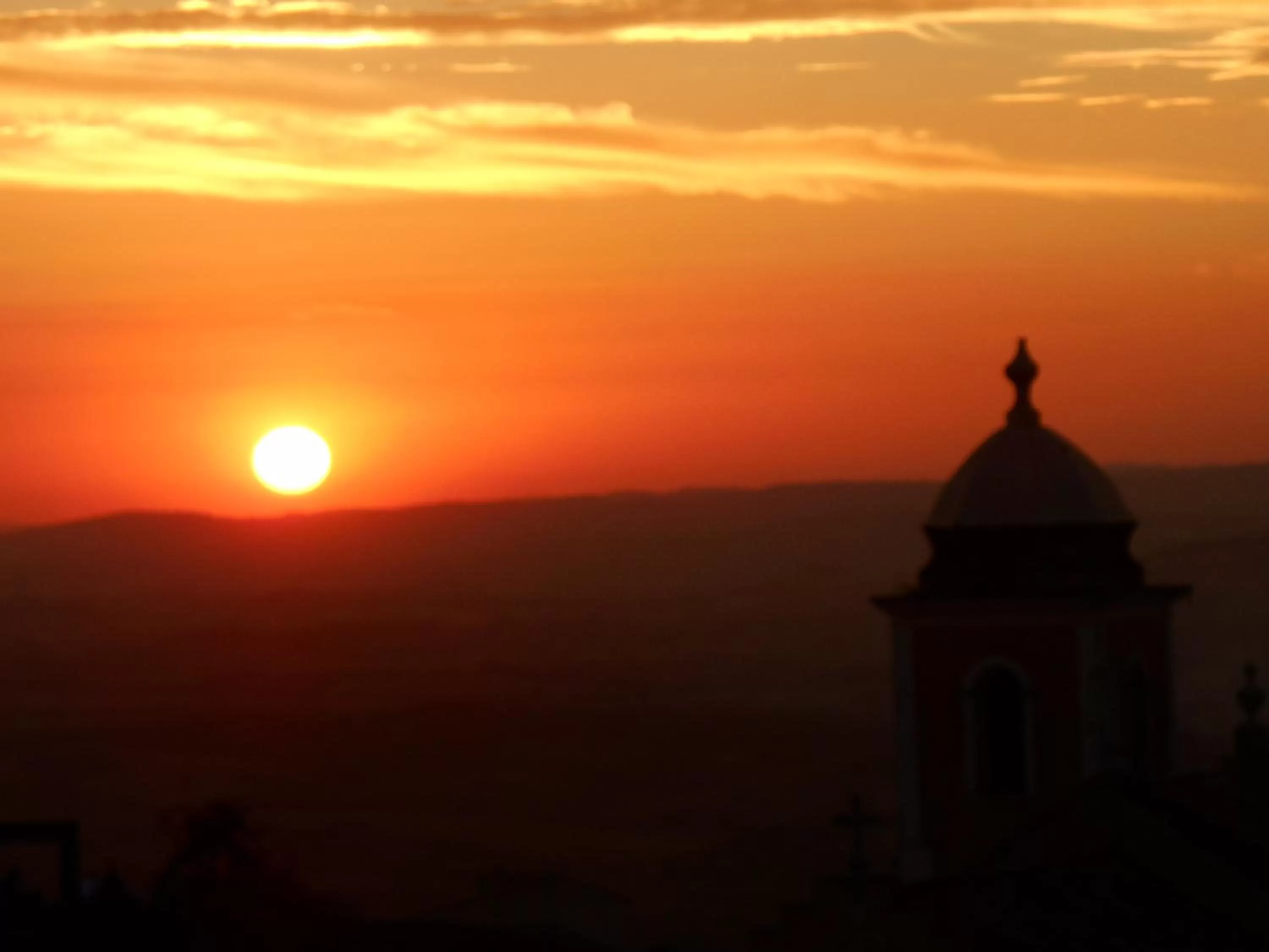 Nearby landmark, Sunrise/Sunset in Pousada Reino Encantado - São Thomé das Letras - Minas Gerais