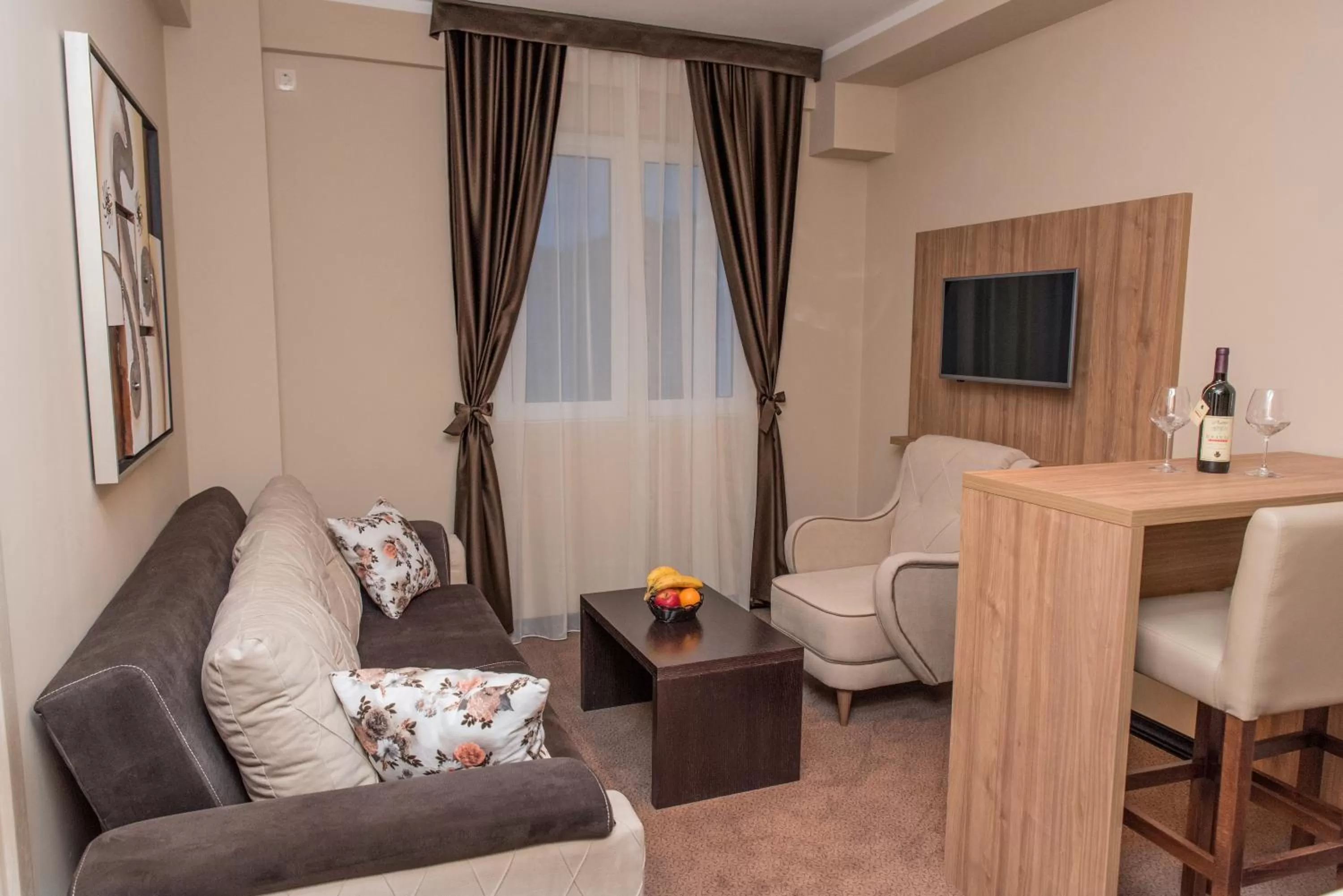 Living room in Hotel Crnogorska Kuća