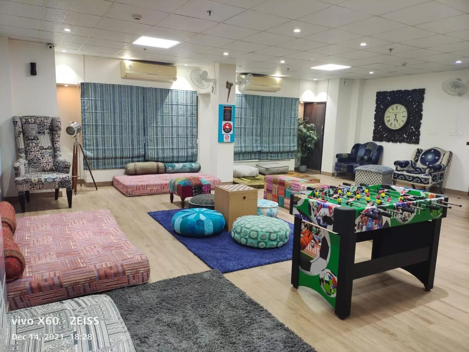 Living room in House of Backpackers