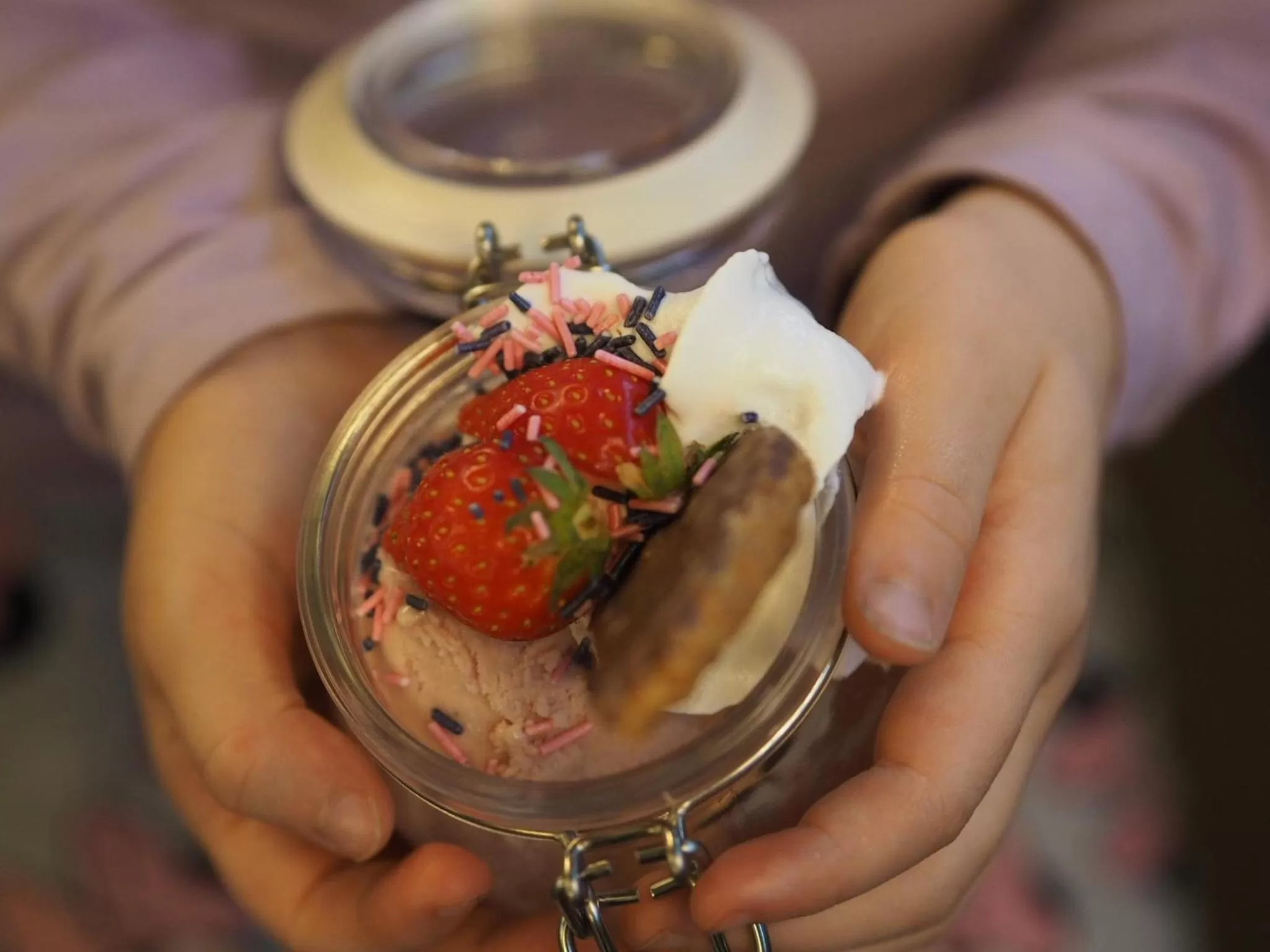 Food close-up in Hotel Fabrik Forssa