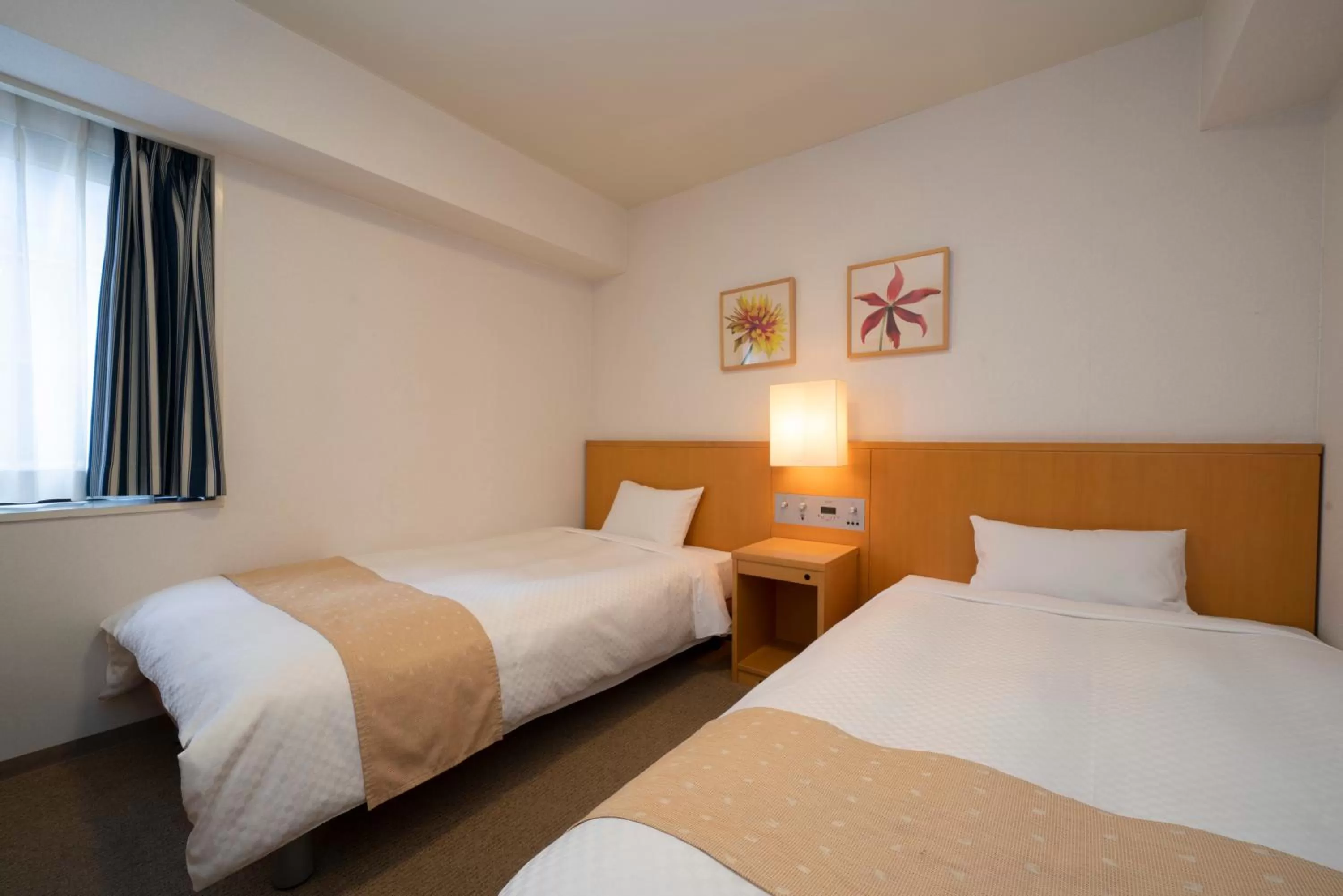 Photo of the whole room, Bed in Hotel S-plus Nagoya Sakae