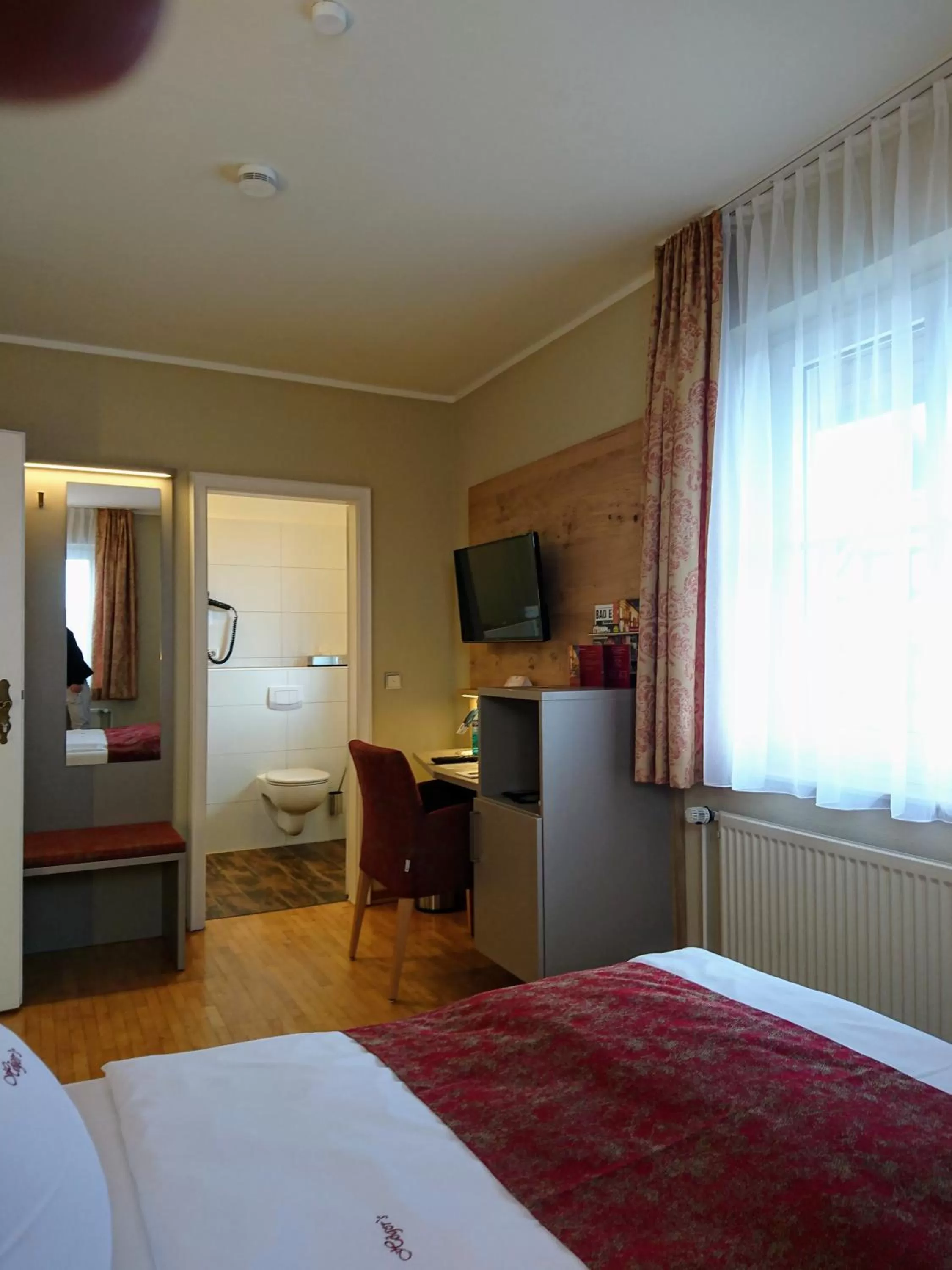 Bed in Höger's Hotel & Restaurant