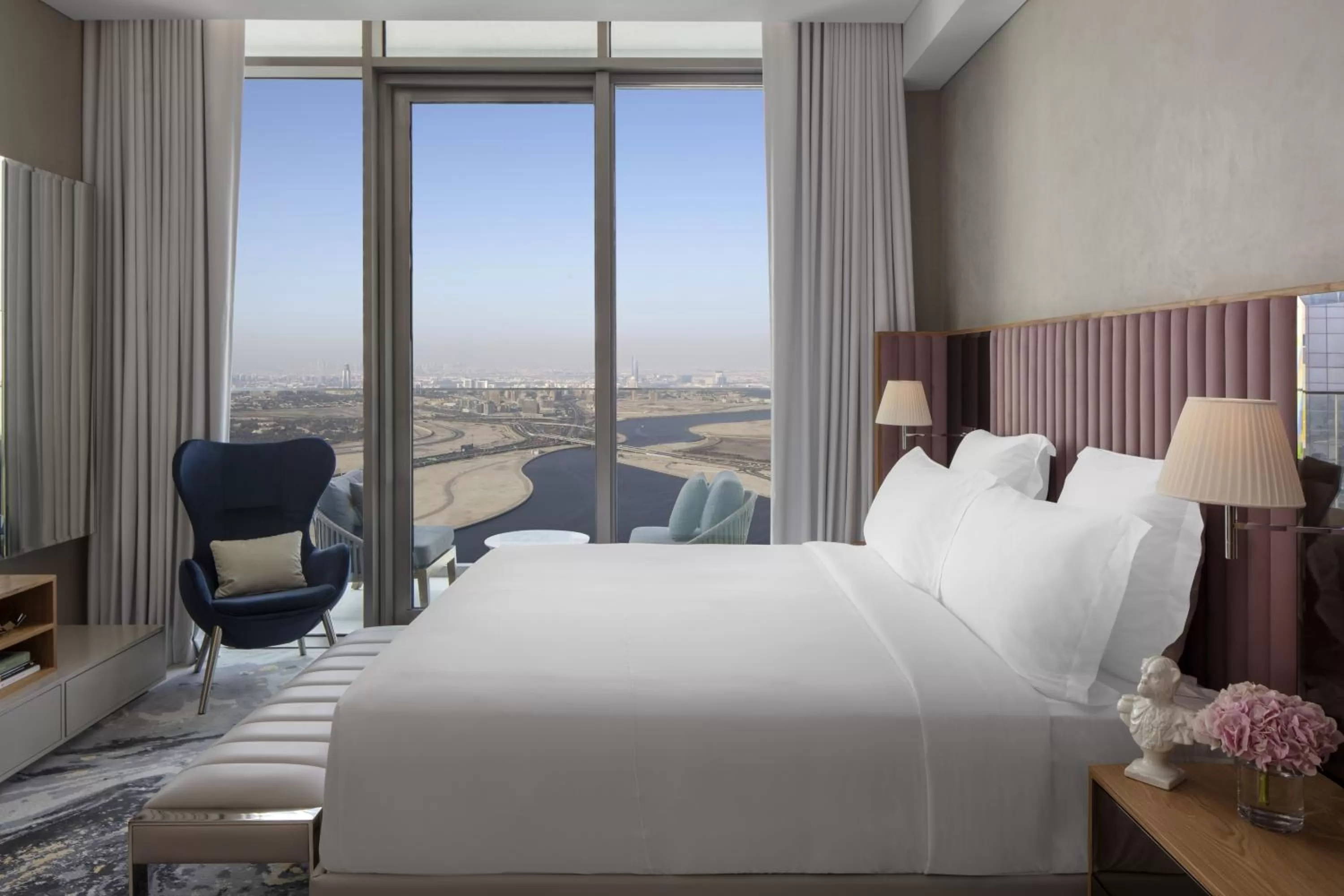 Bedroom, Bed in SLS Dubai Hotel & Residences