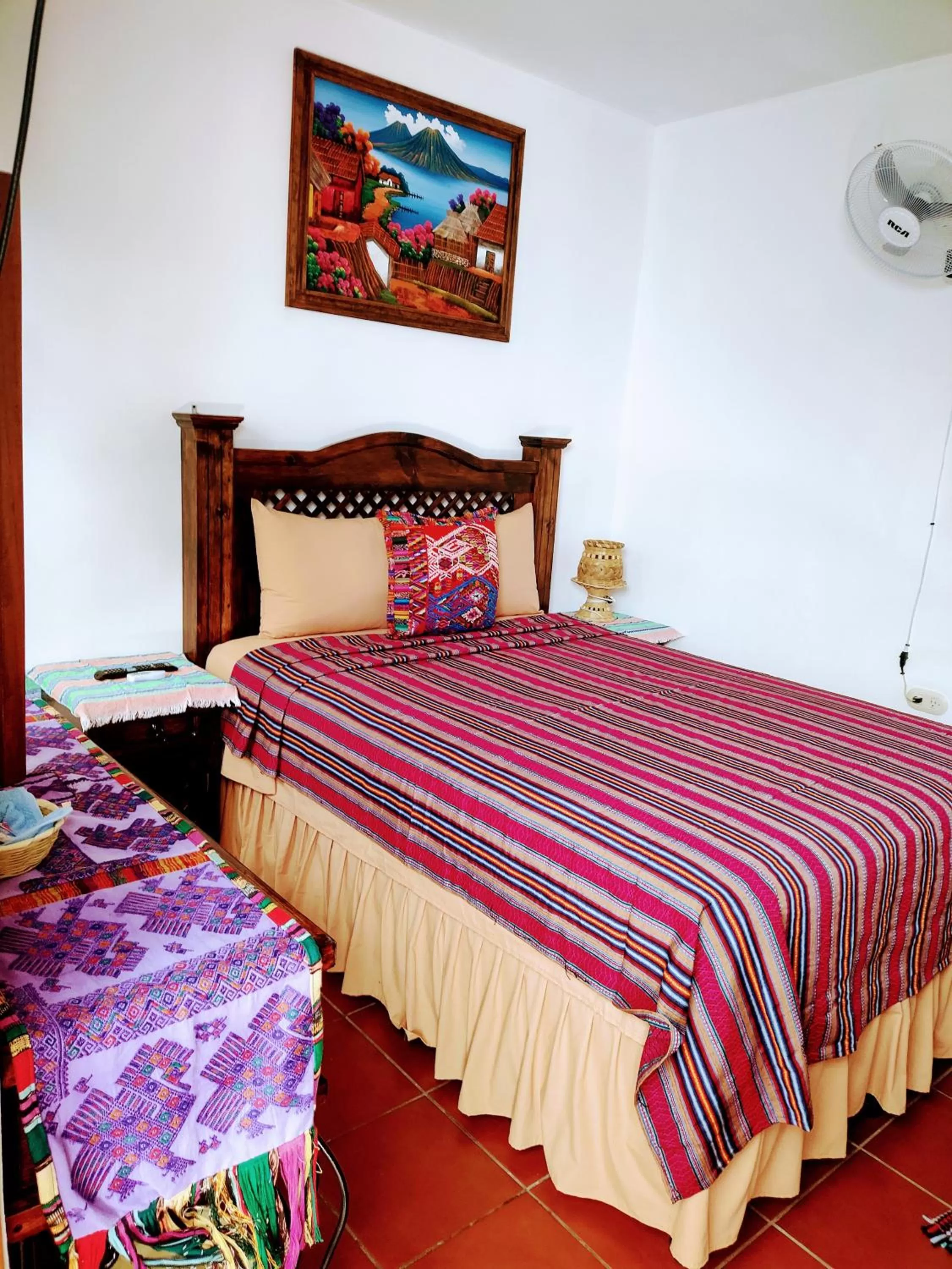 Bed in Francisco's rest house hotel